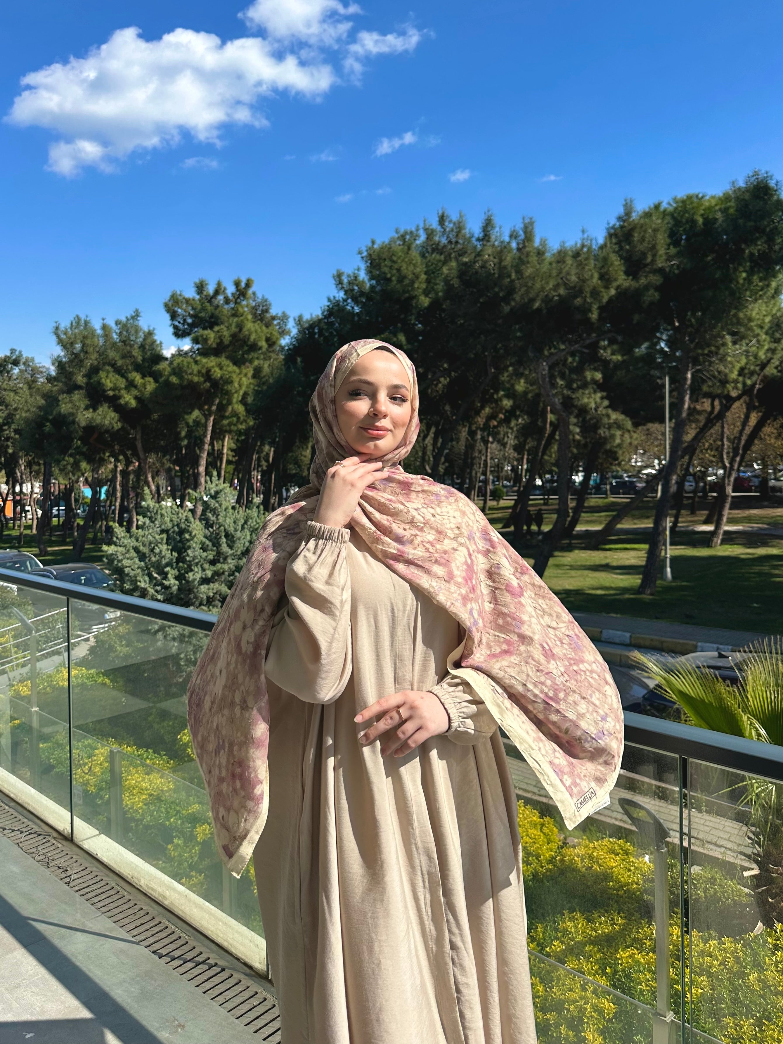 Petunya Soft Kraş Şal Sarı