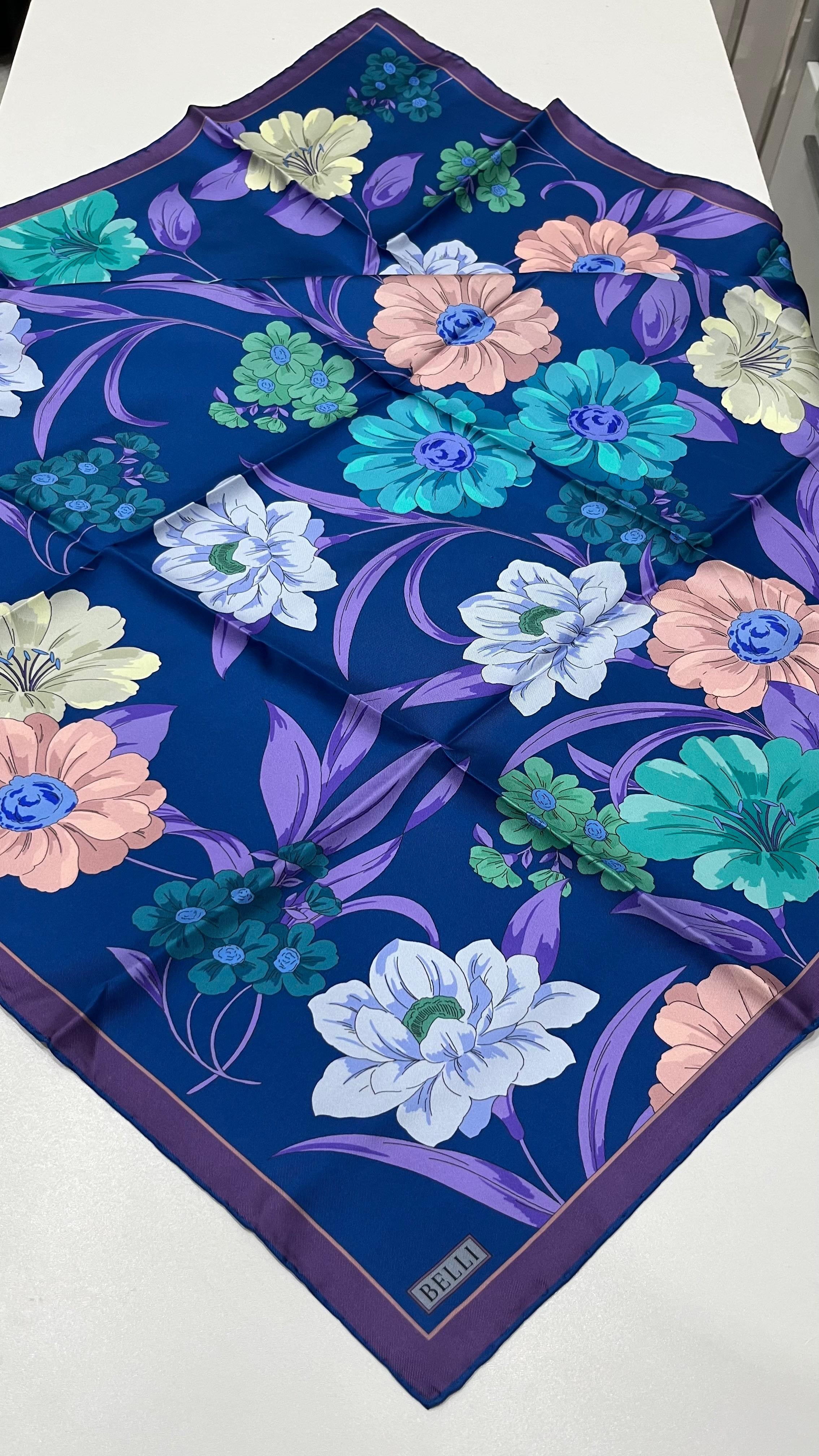 BELLI '25 Kış Sezonu Twill İpek Eşarp