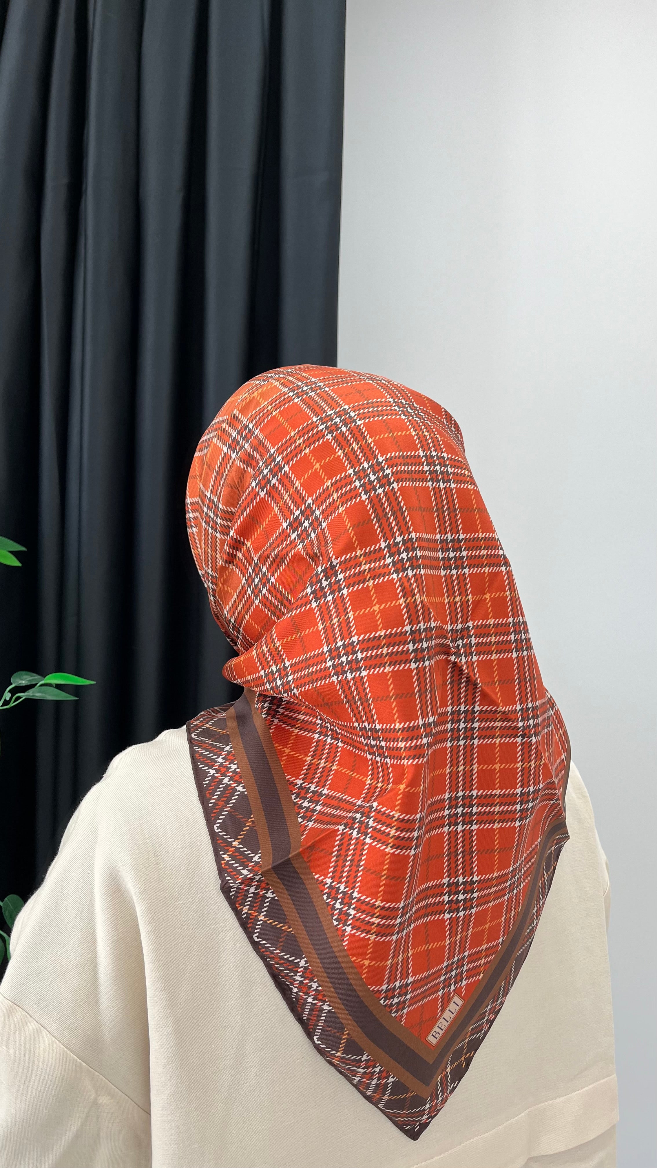BELLI '25 Kış Sezonu Twill İpek Eşarp