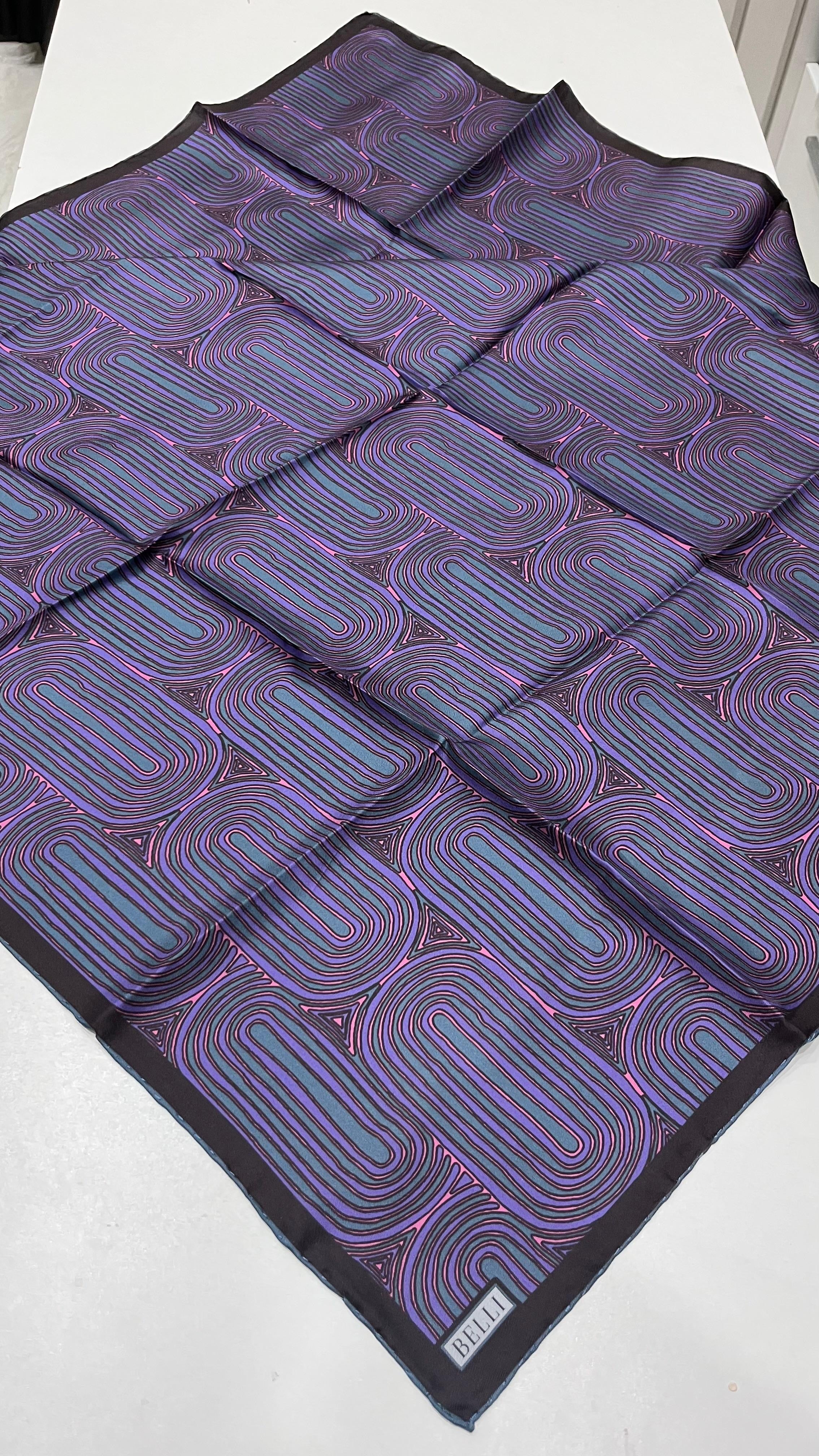 BELLI '25 Kış Sezonu Twill İpek Eşarp