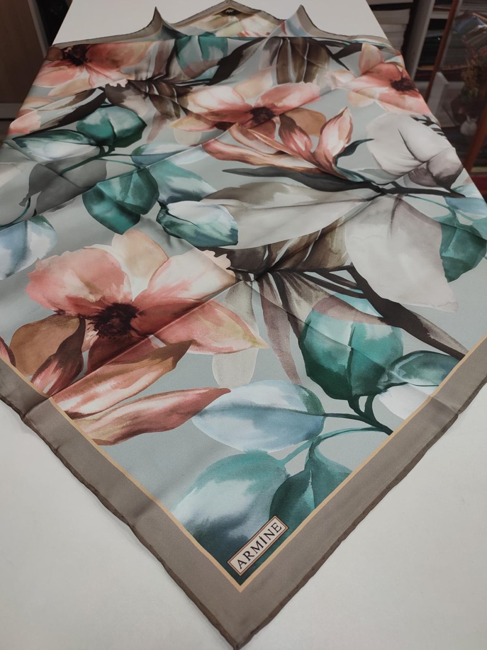 Armine 2024 Kış Sezonu Twill İpek Eşarp
