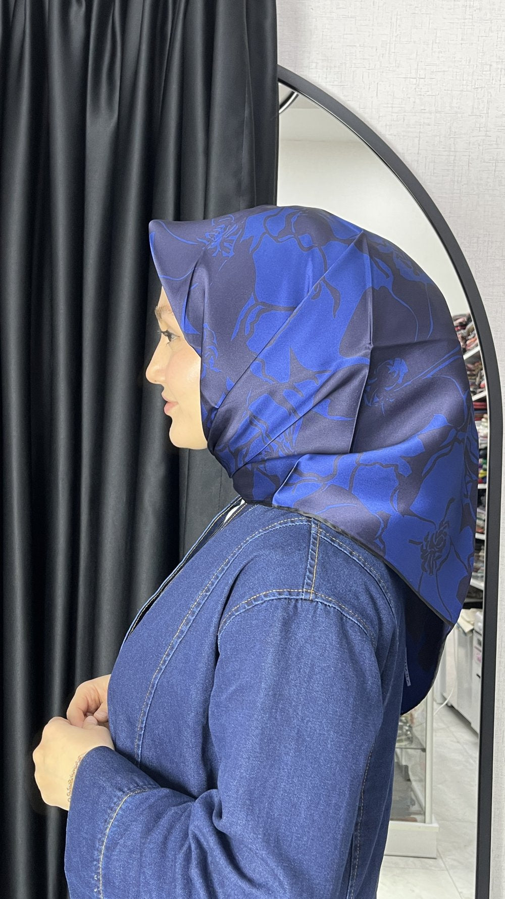 Armine 2025 Yaz sezonu Gucci-lacivert saks
