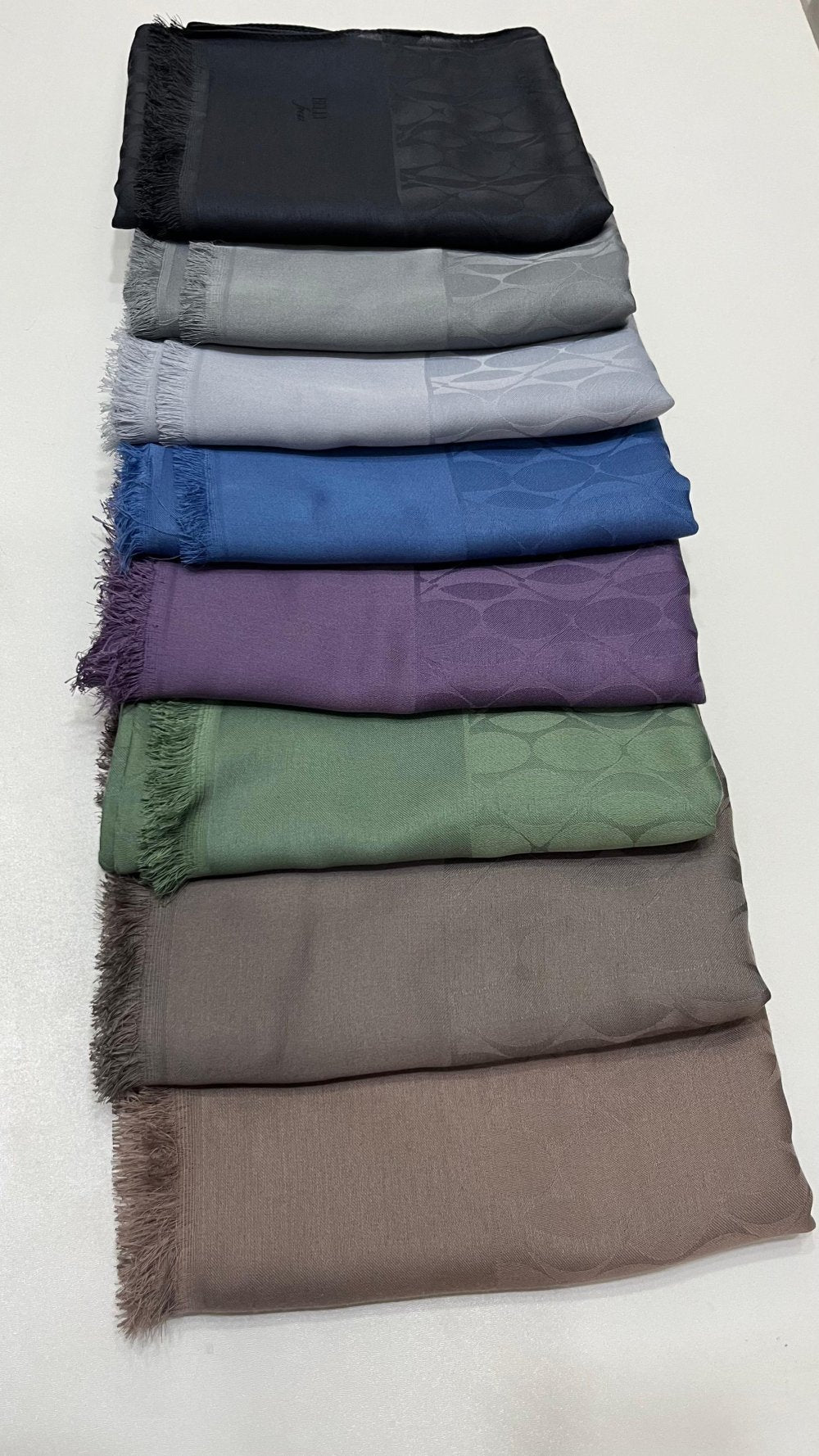 Belli Fresh Jakar Soft Şal Koyu Gri