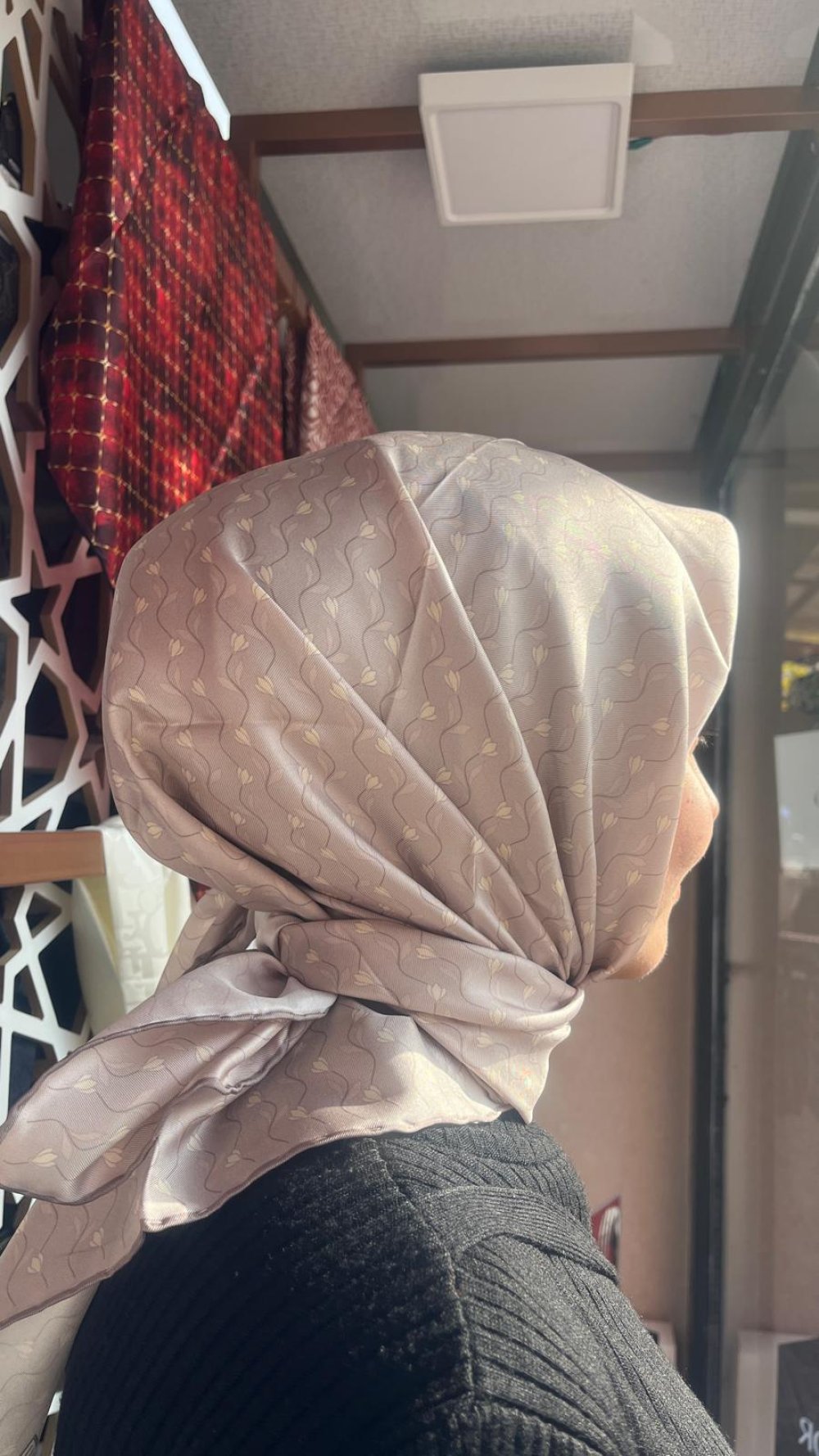 Belli Nostalji Twill İpek Eşarp