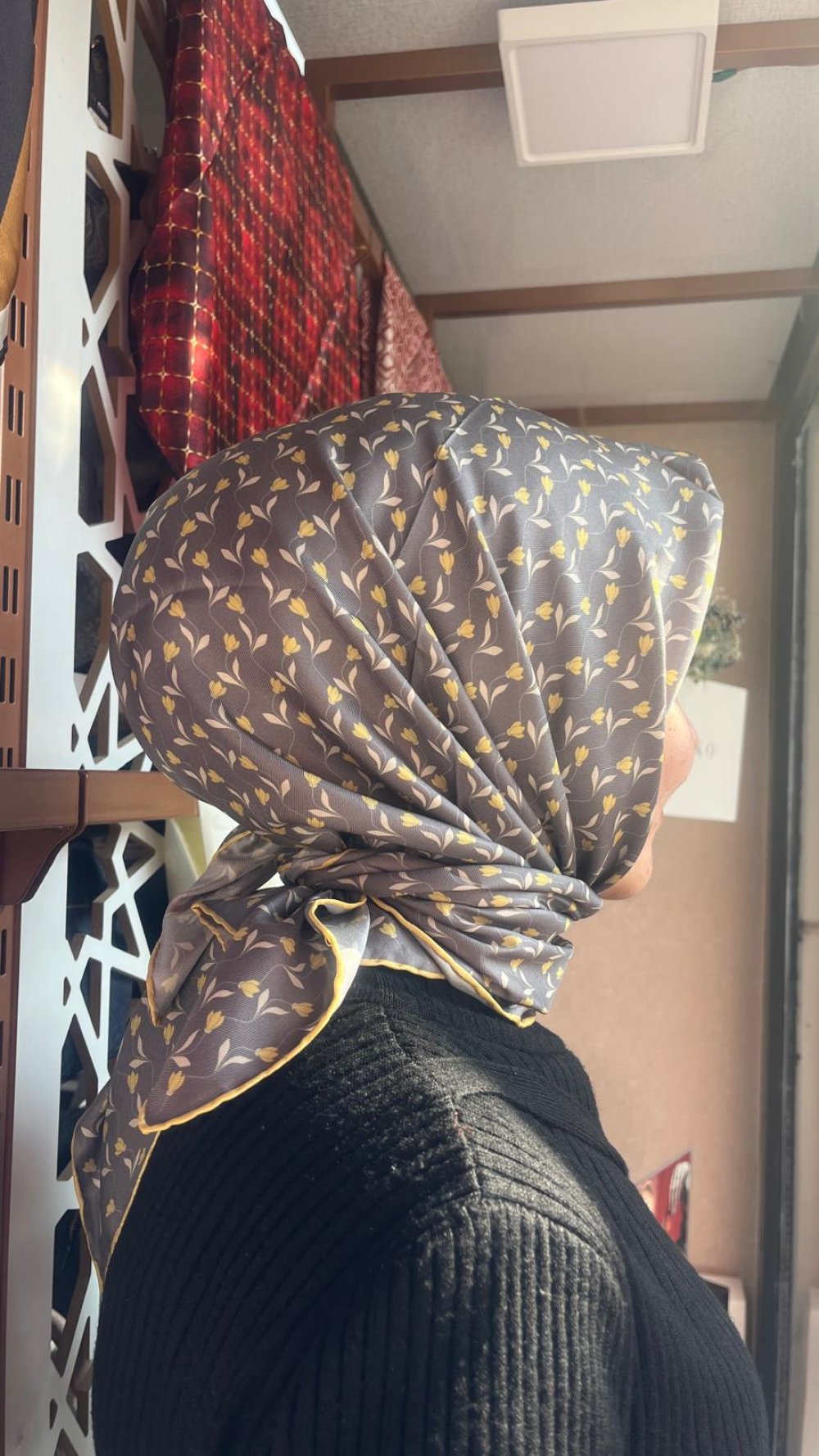 Belli Nostalji Twill İpek Eşarp