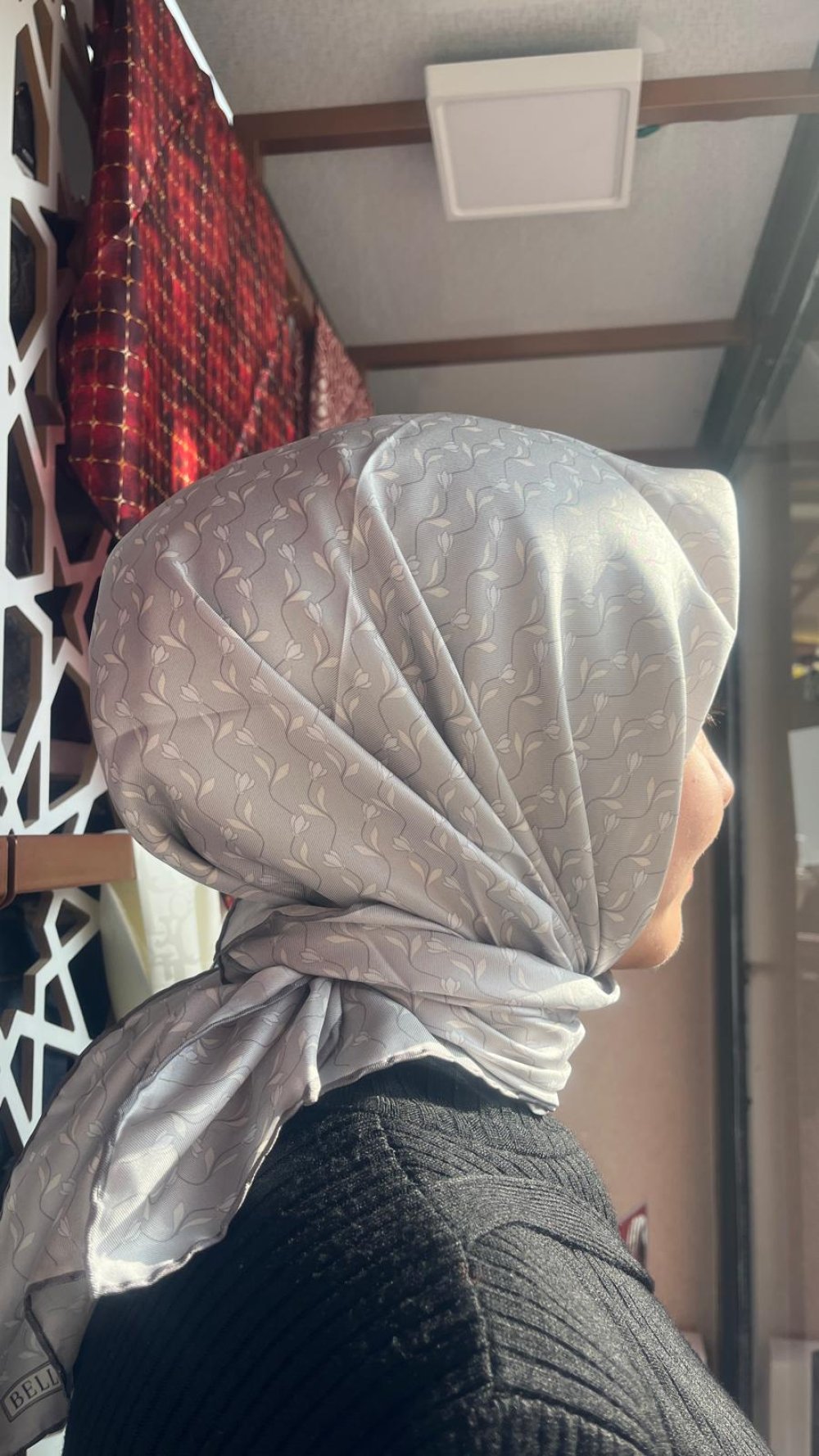 Belli Nostalji Twill İpek Eşarp