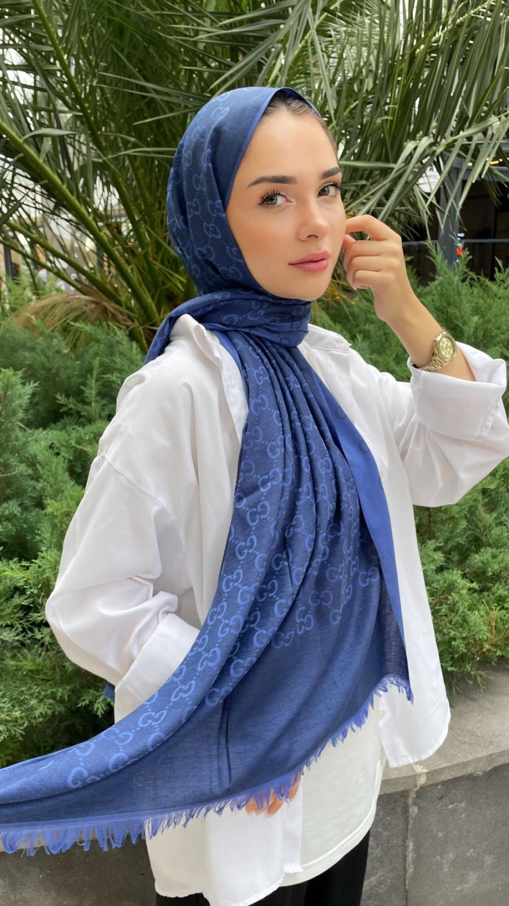 İthal Yün Pamuk Şal