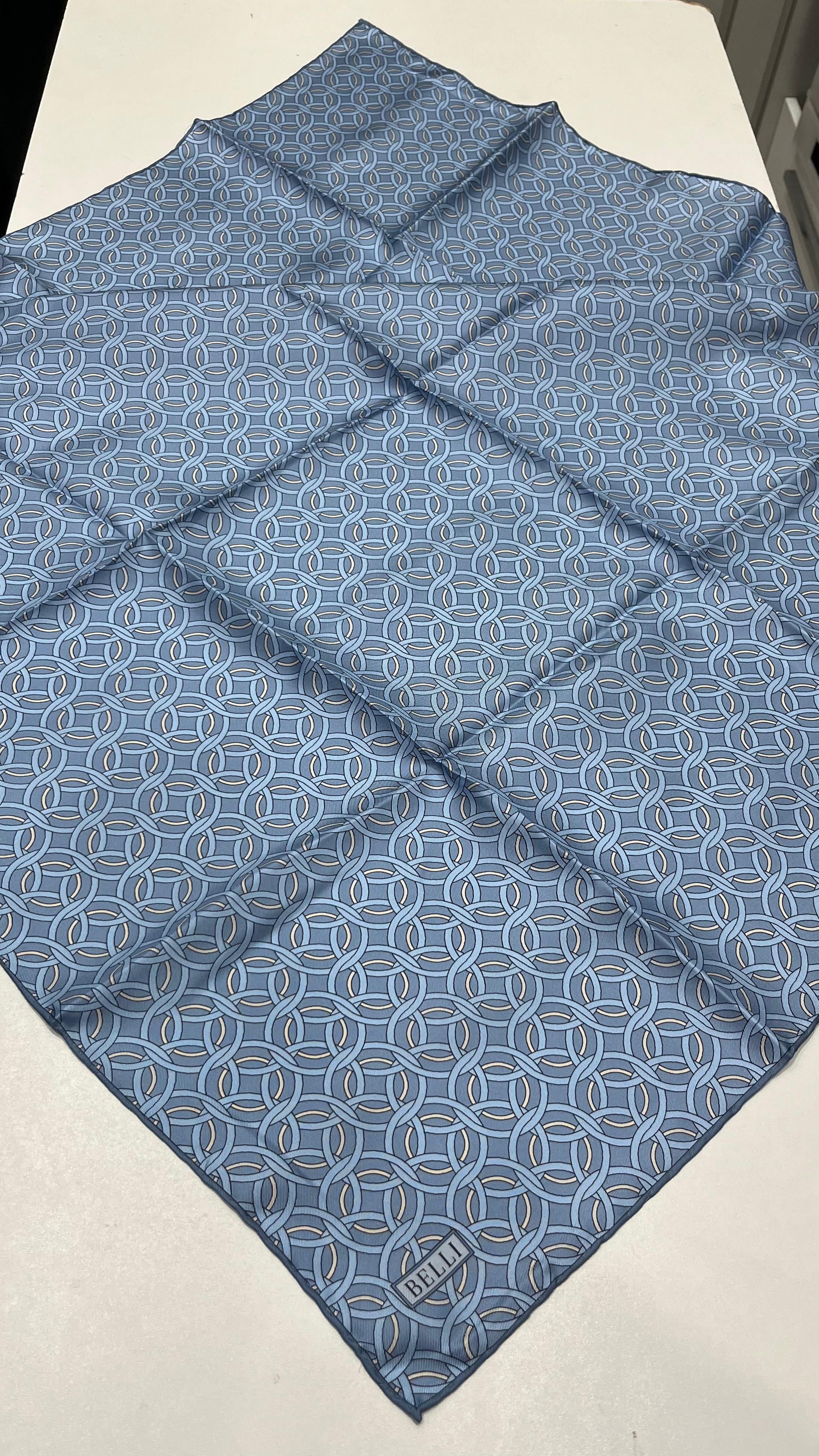 BELLI '25 Kış Sezonu Twill İpek Eşarp
