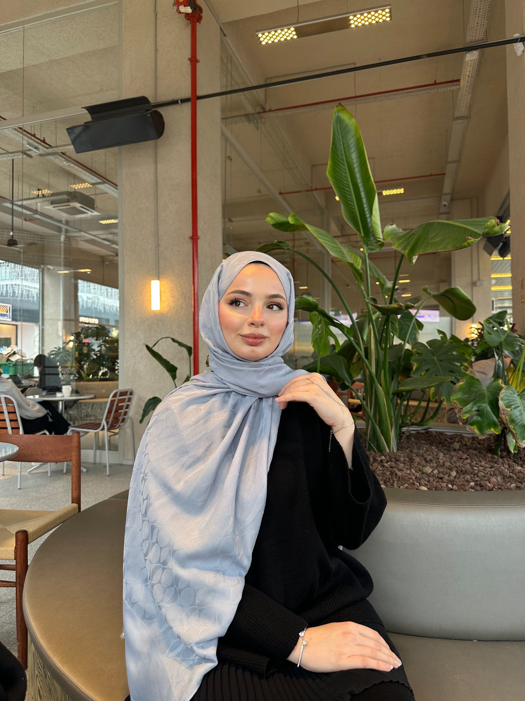 Belli Fresh Jakar Soft Şal Gri