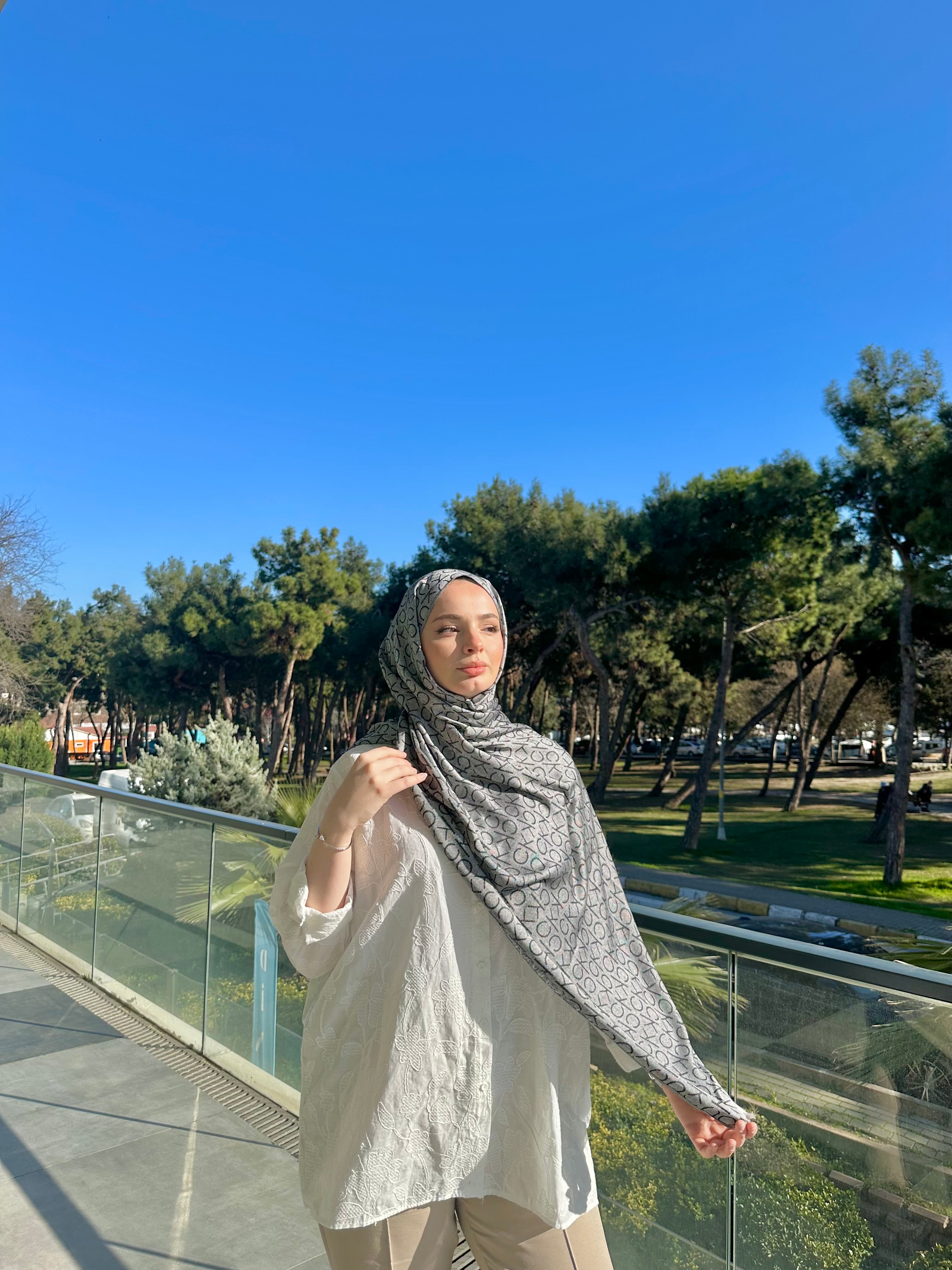 Sıla Yıldırım Seçimi Şal Füme