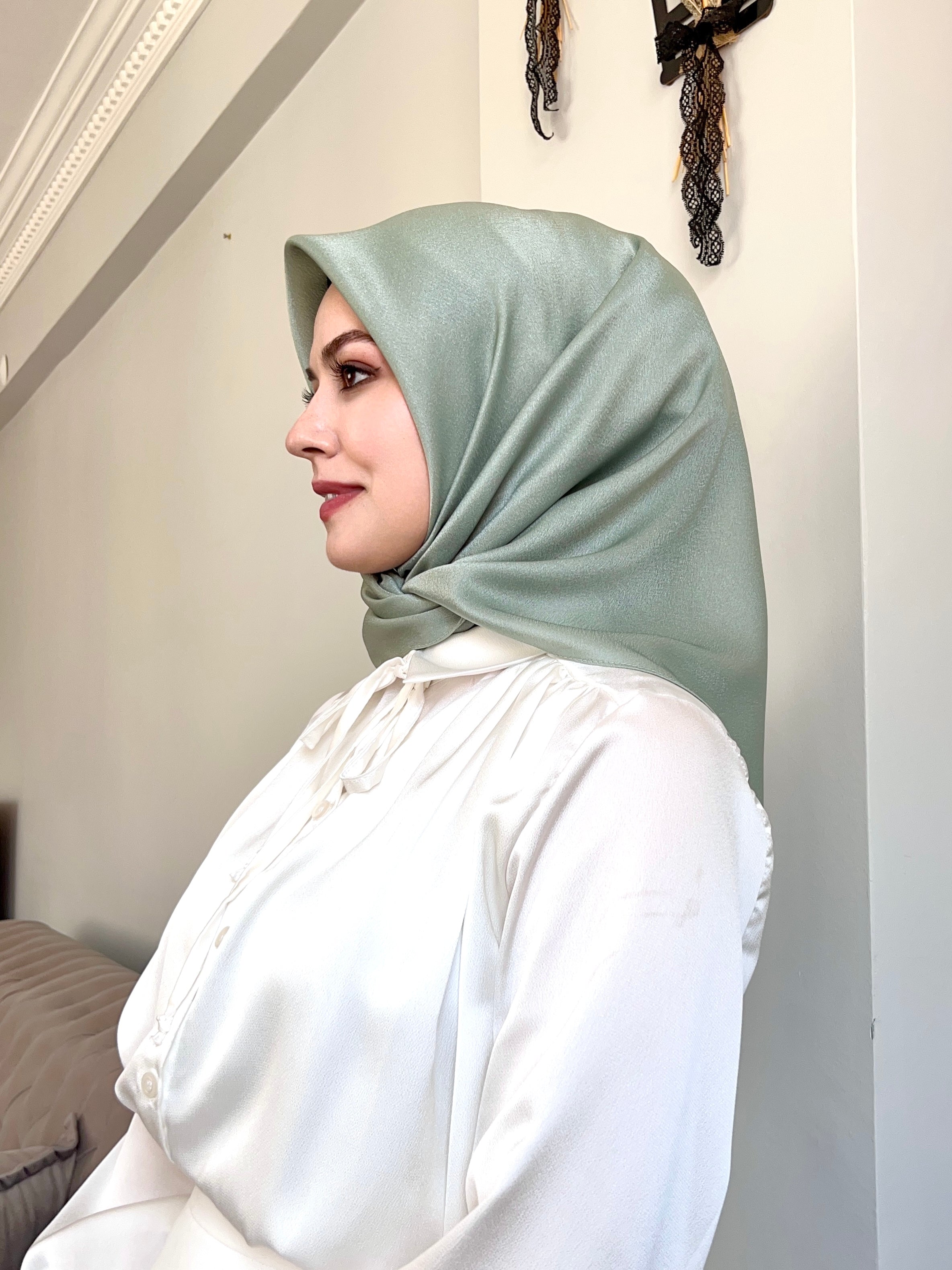 Kraliçe Eşarp Mint V-51
