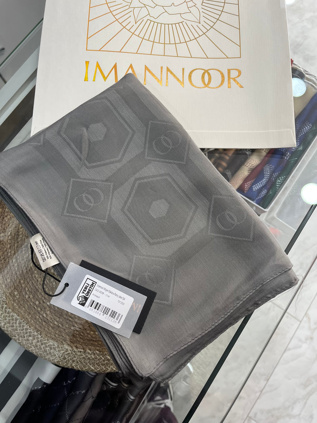 Imannoor Altıgen Baklava Ramy Jakar Şal