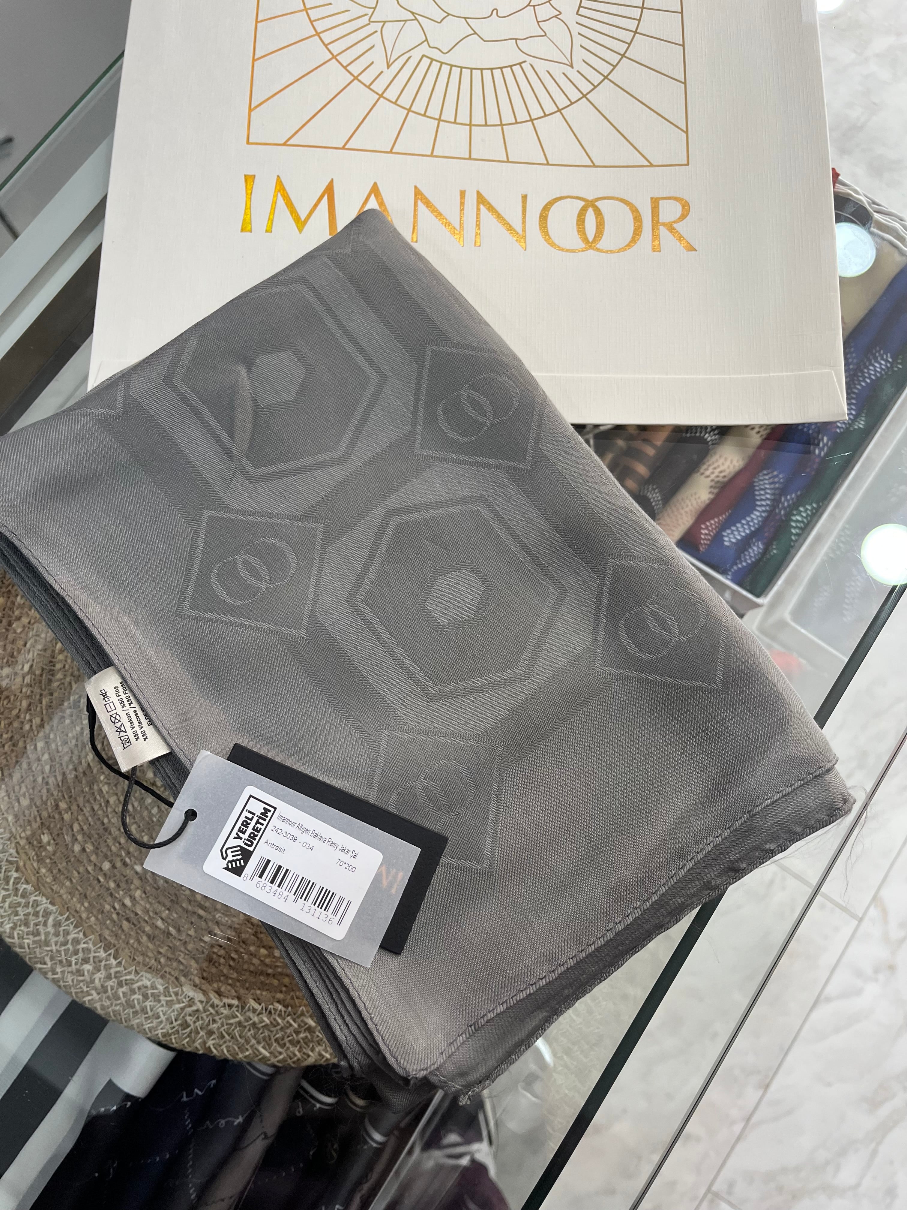 Imannoor Altıgen Baklava Ramy Jakar Şal