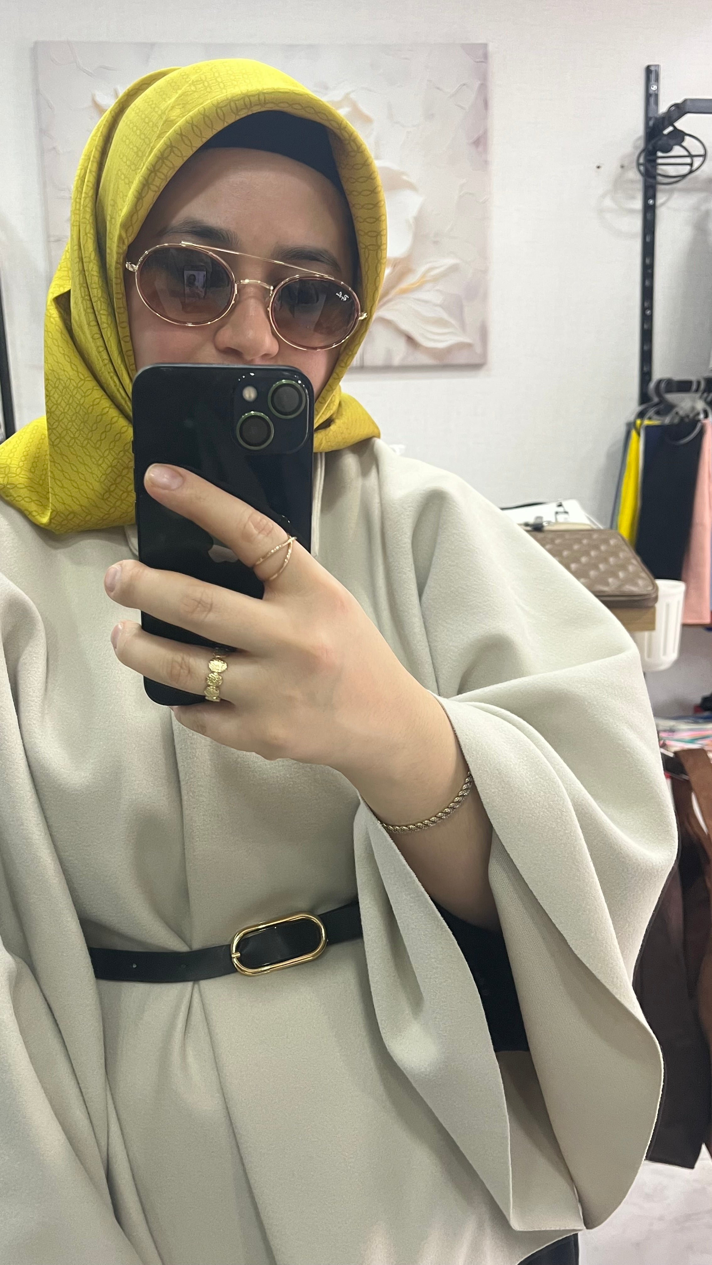 Belli 2025 Yaz Sezonu Twill İpek Eşarp Asit