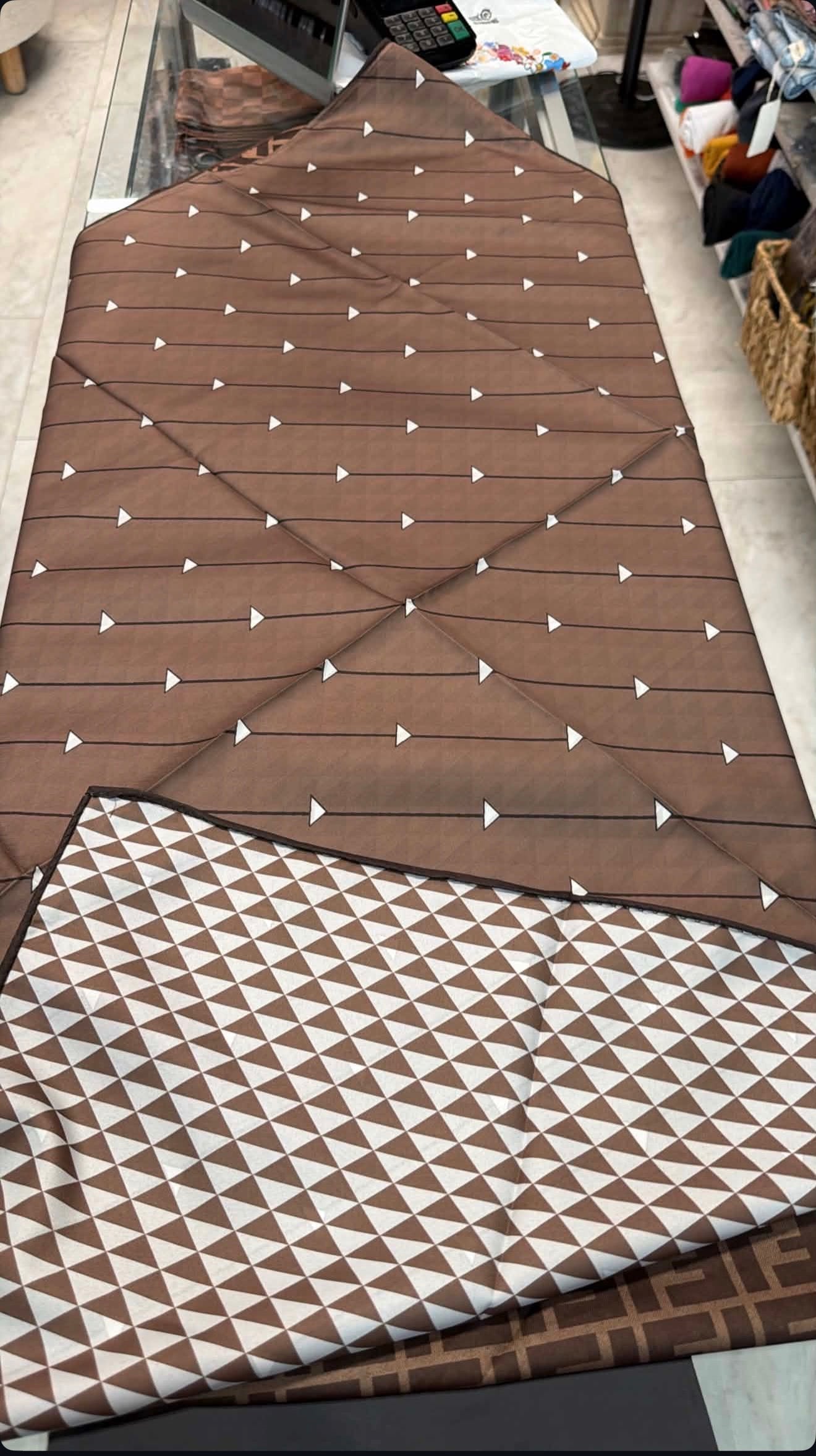 İthal Twill  Eşarp Sütlü Kahve