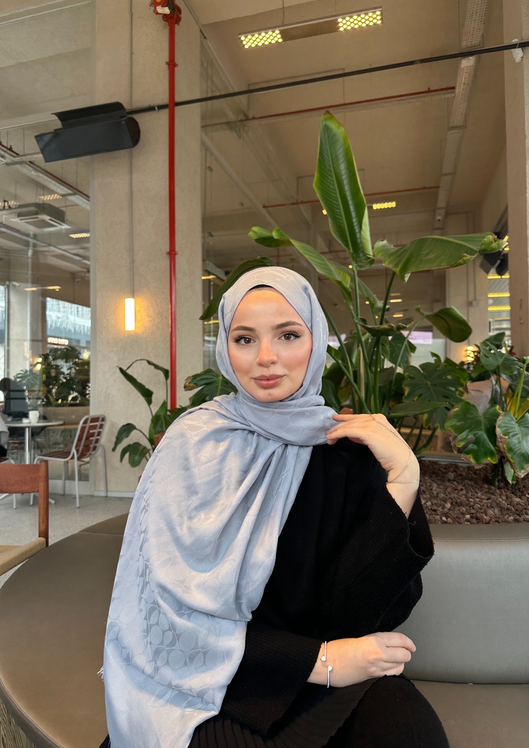 Belli Fresh Jakar Soft Şal Gri