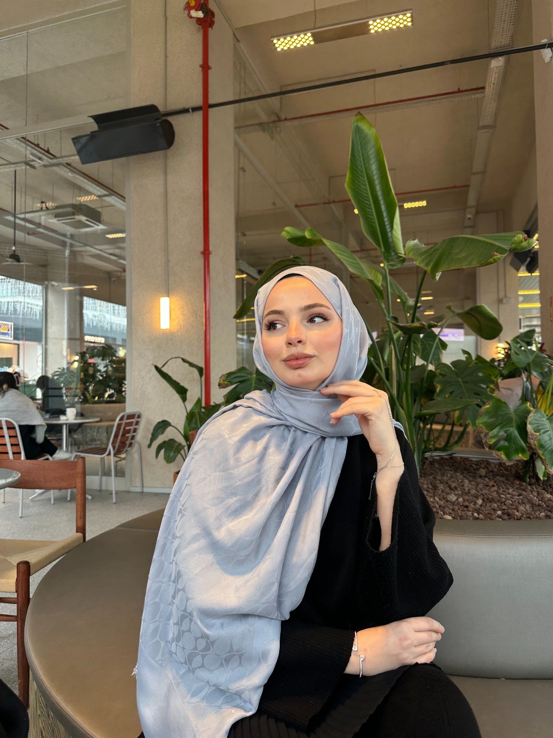 Belli Fresh Jakar Soft Şal Gri