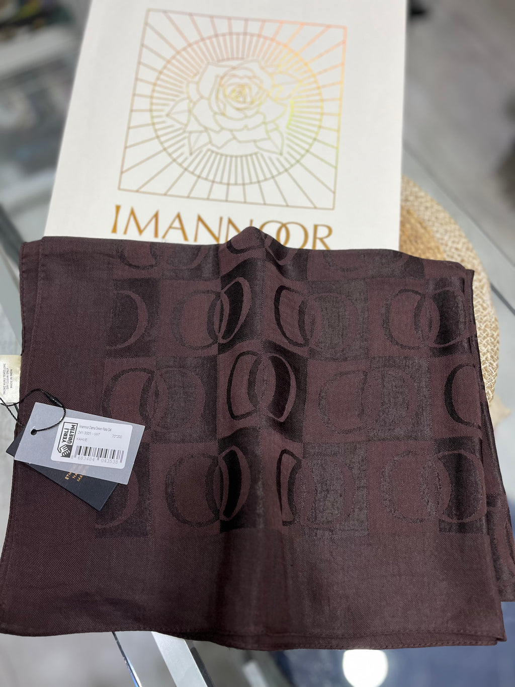 Imannoor Naia Şal Kahve