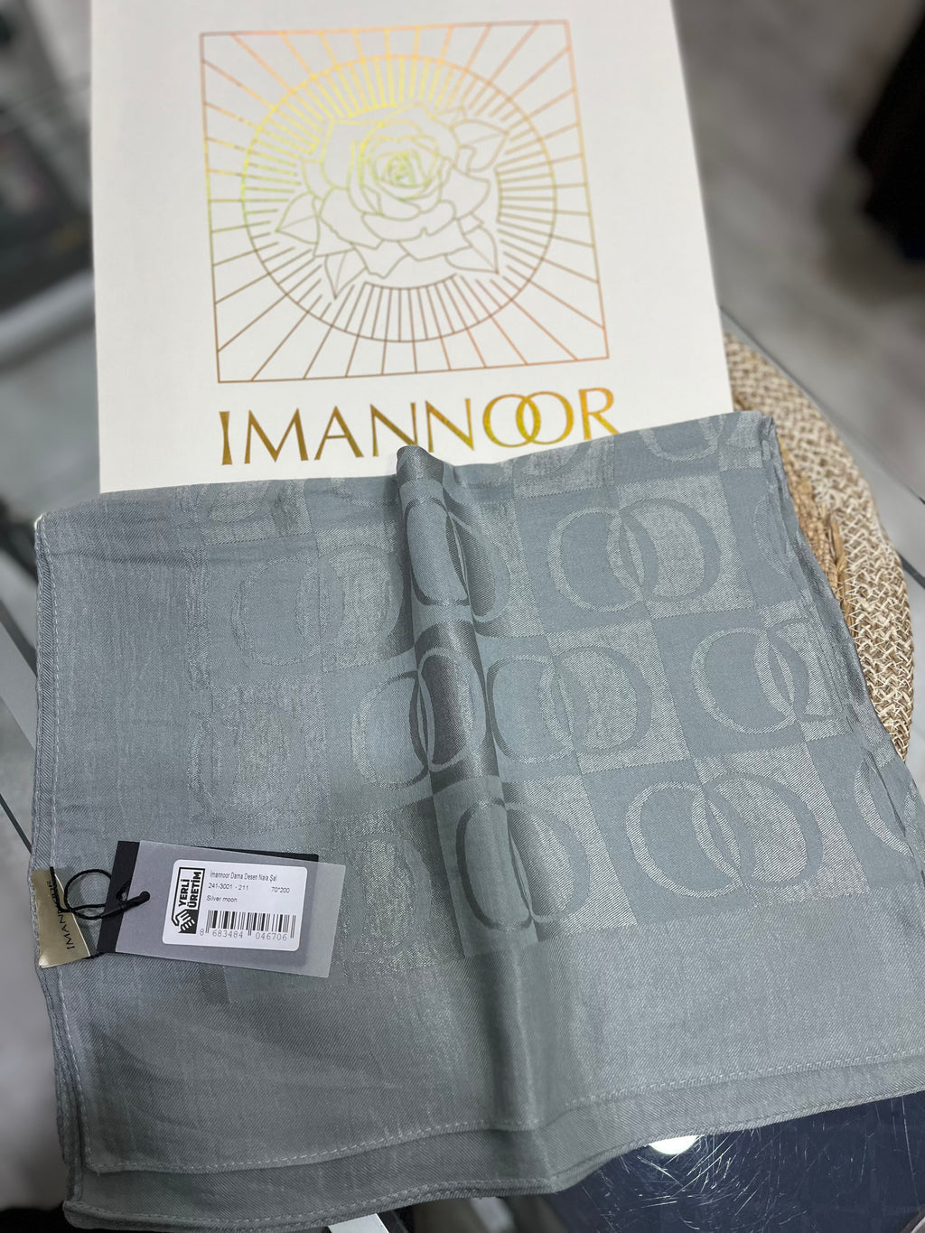 Imannoor Naia Şal Silver Moon