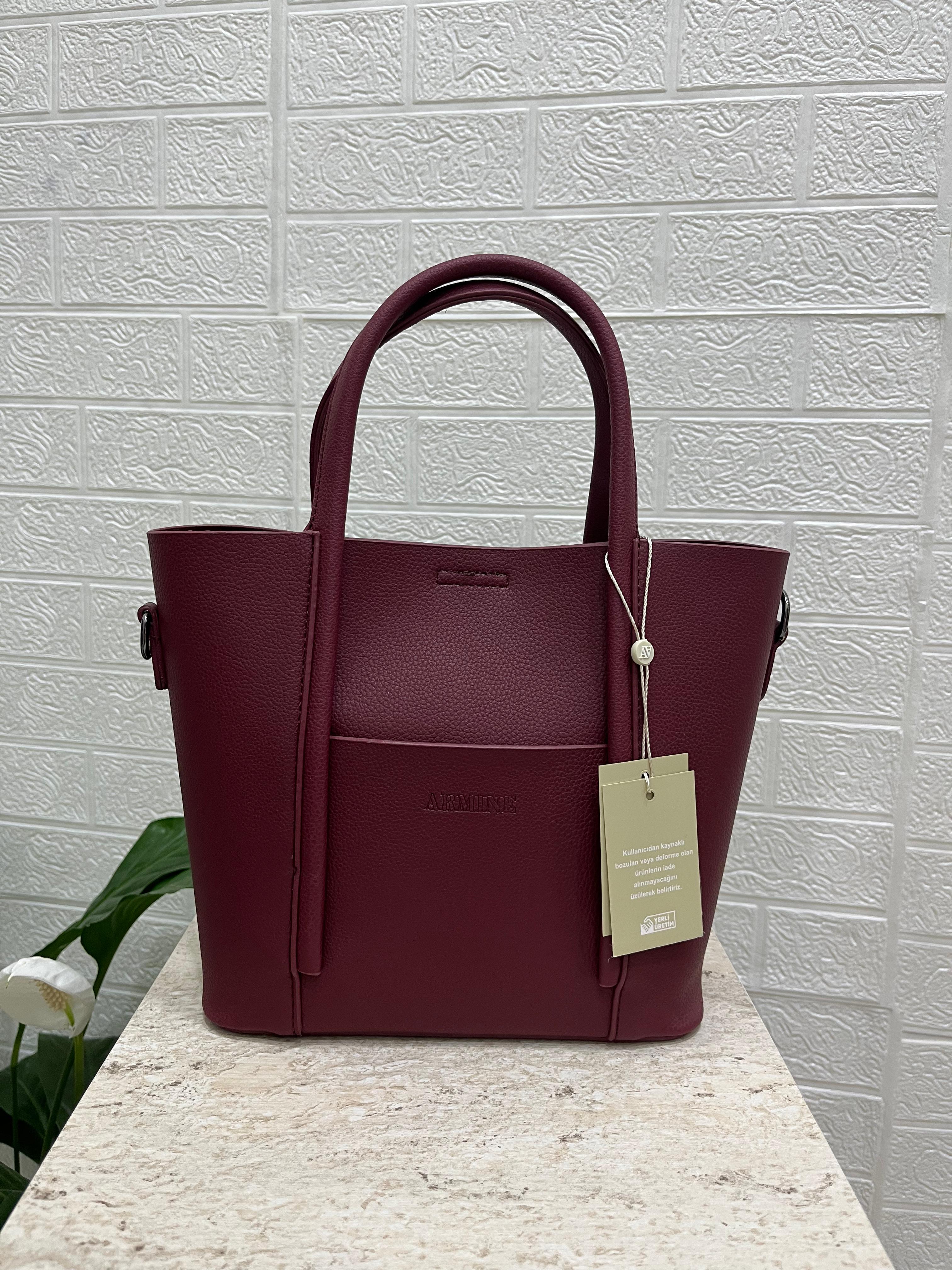 Armine Çanta Bordo