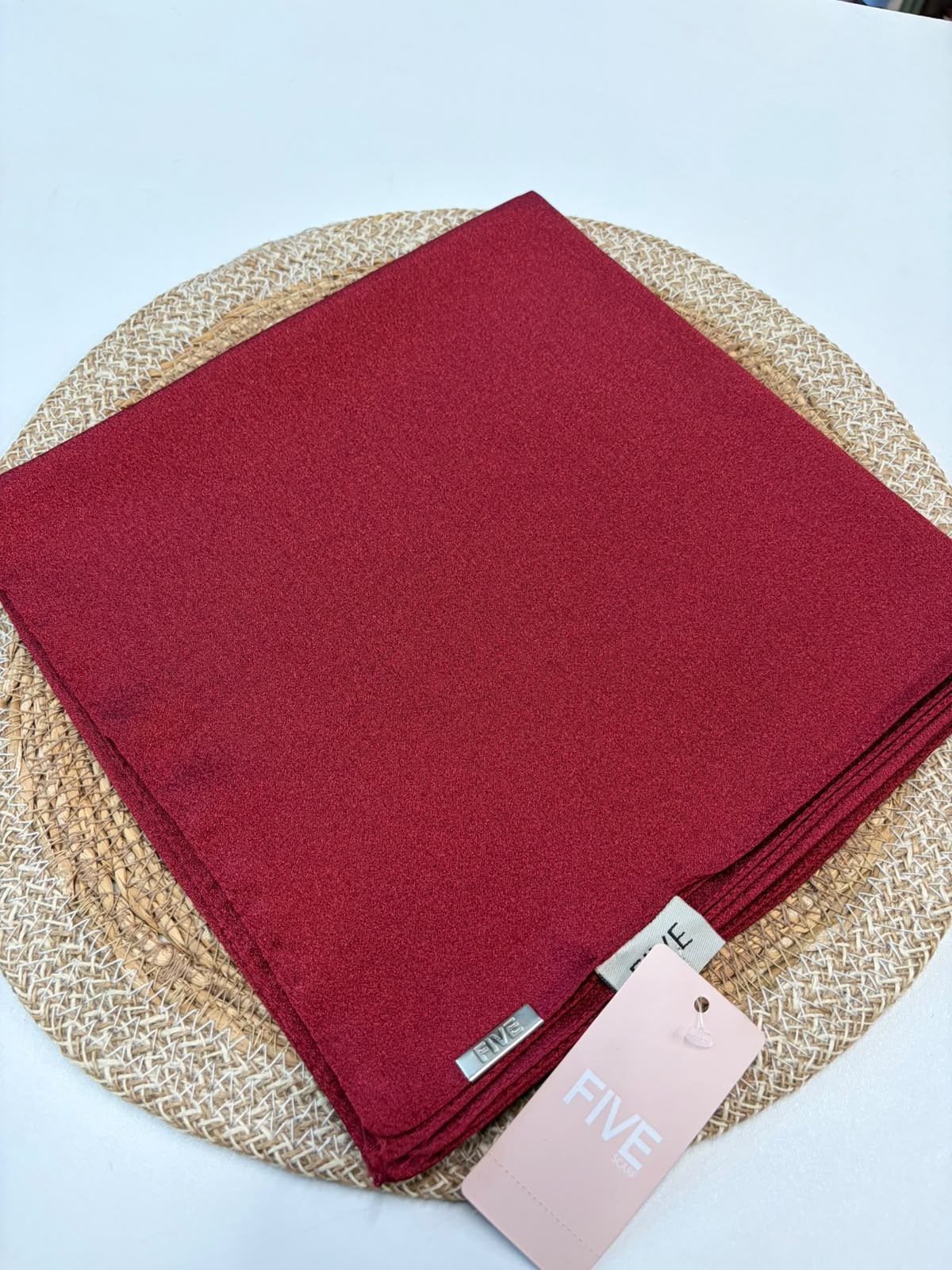 Five Kristal Eşarp Kırmızı
