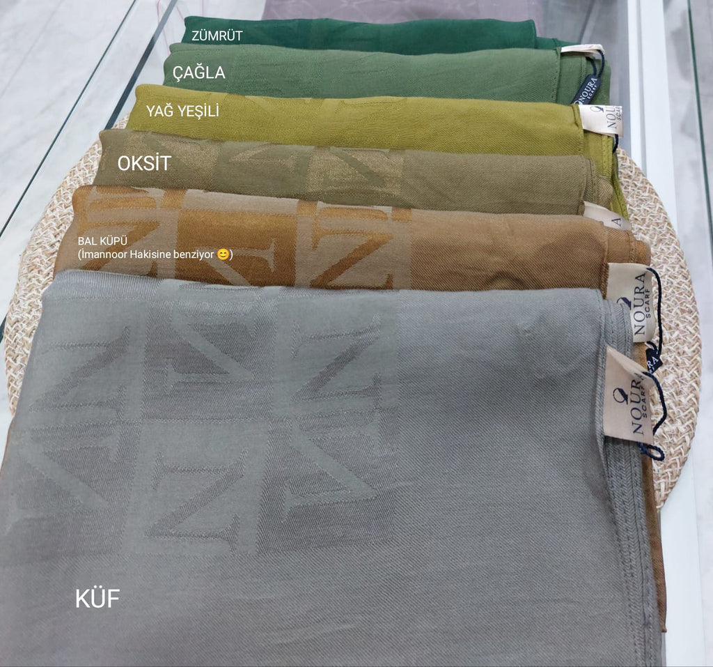 Noura Scarf Naia Şal Çağla