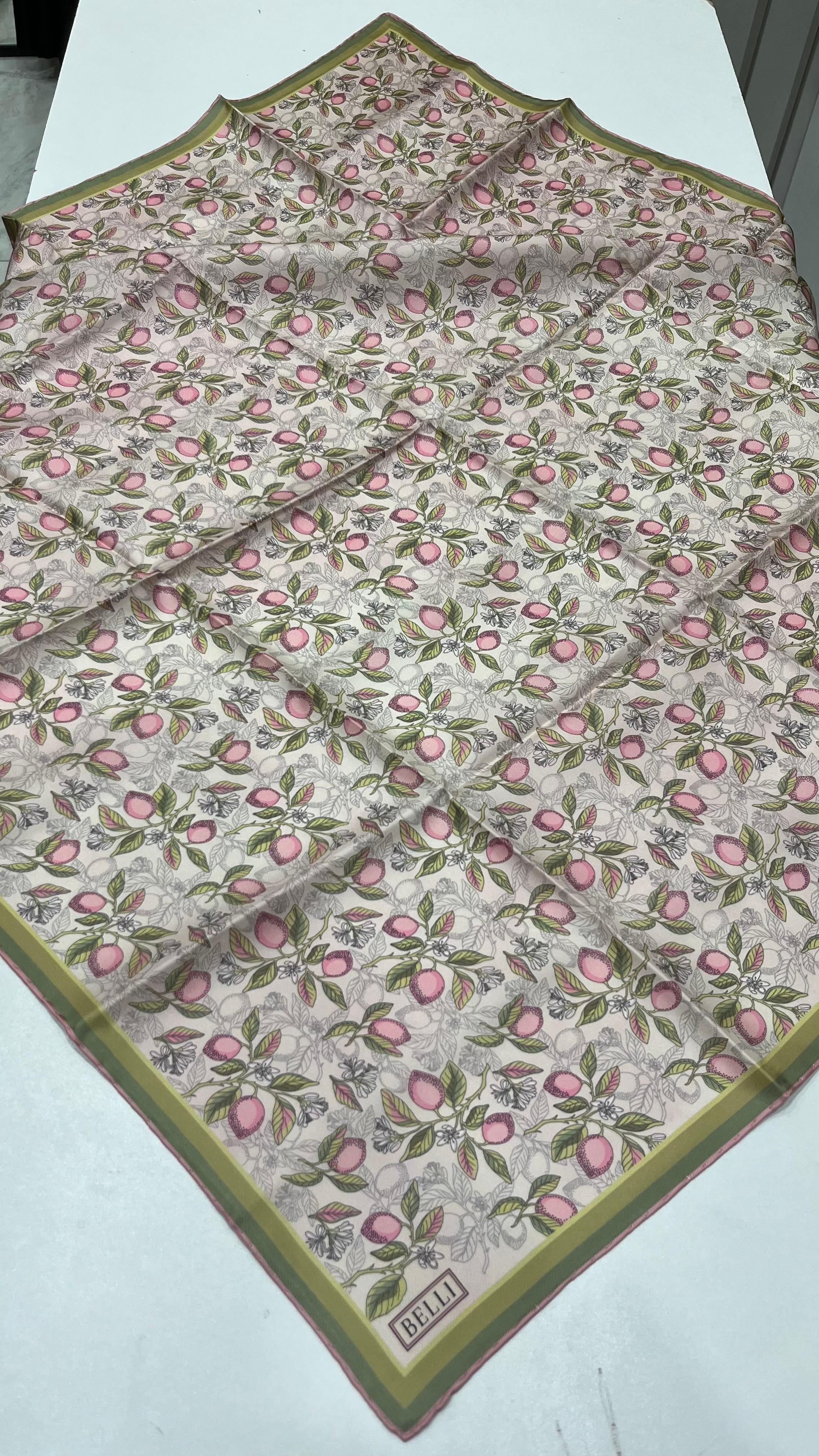 BELLI '25 Kış Sezonu Twill İpek Eşarp