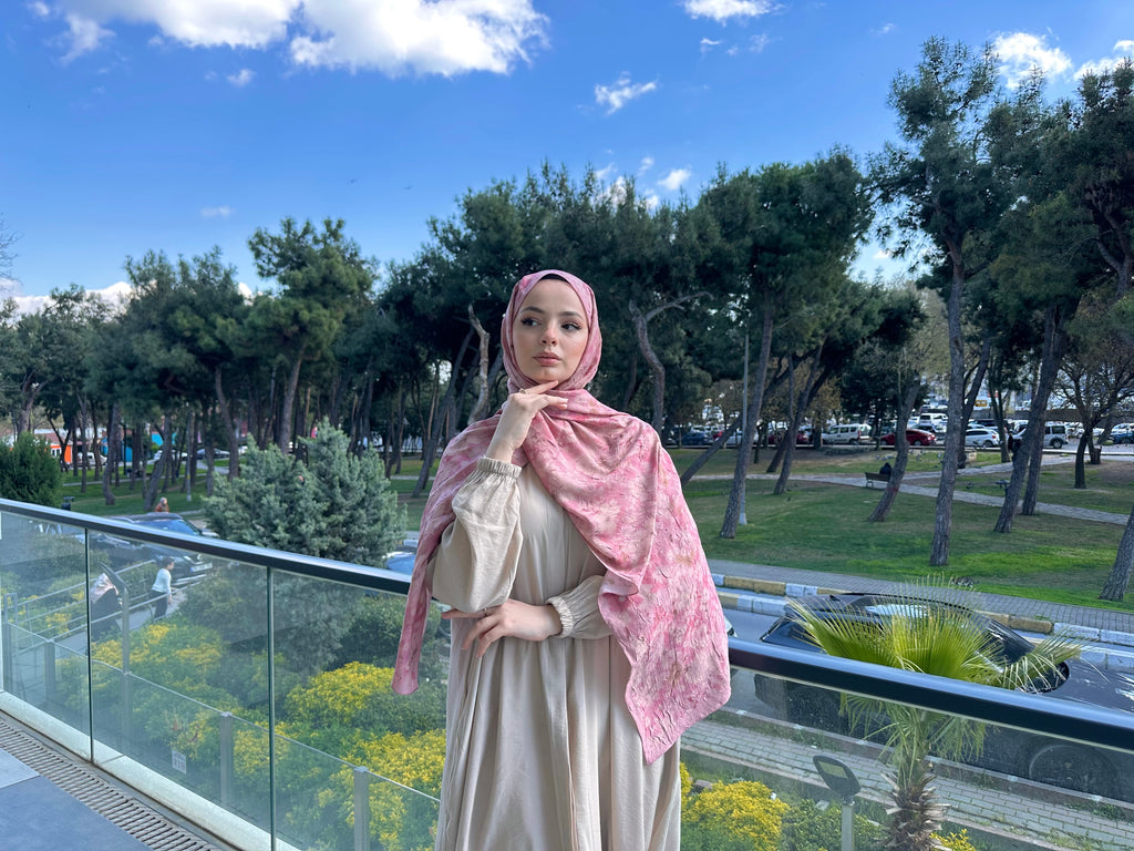 Petunya Soft Kraş Şal Pembe