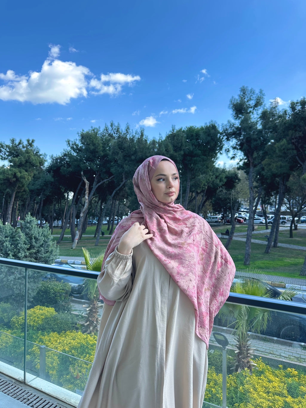 Petunya Soft Kraş Şal Pembe