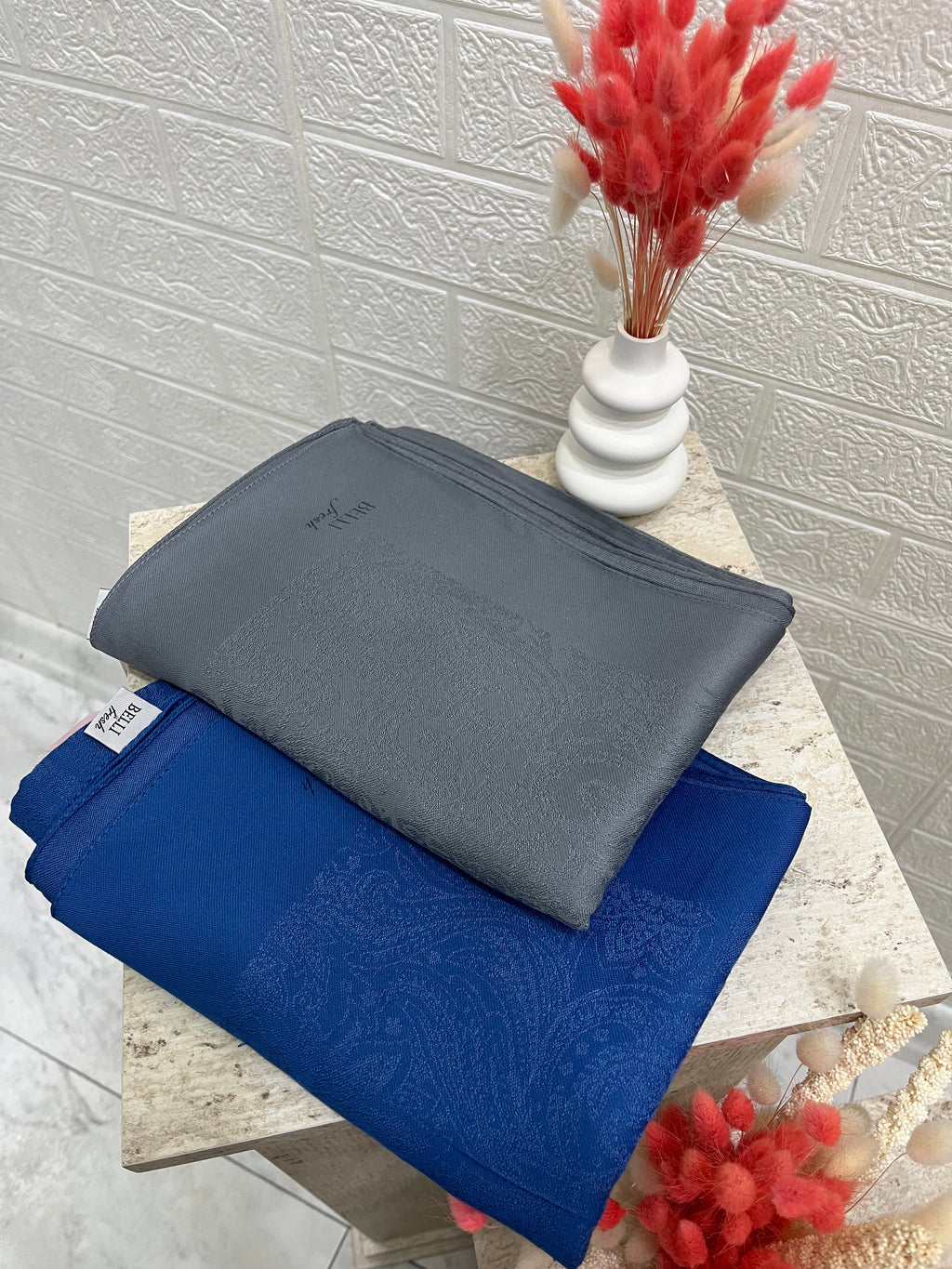 BELLI Fresh Etro Şal Kot Mavi