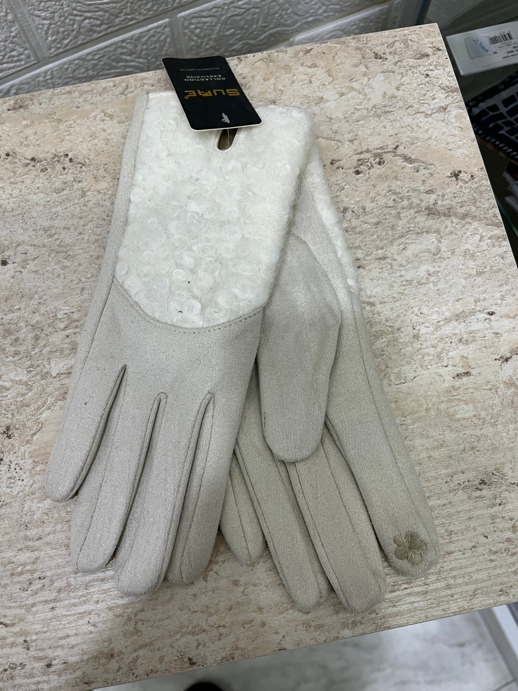 Özel Bambu Süet Doku Kum