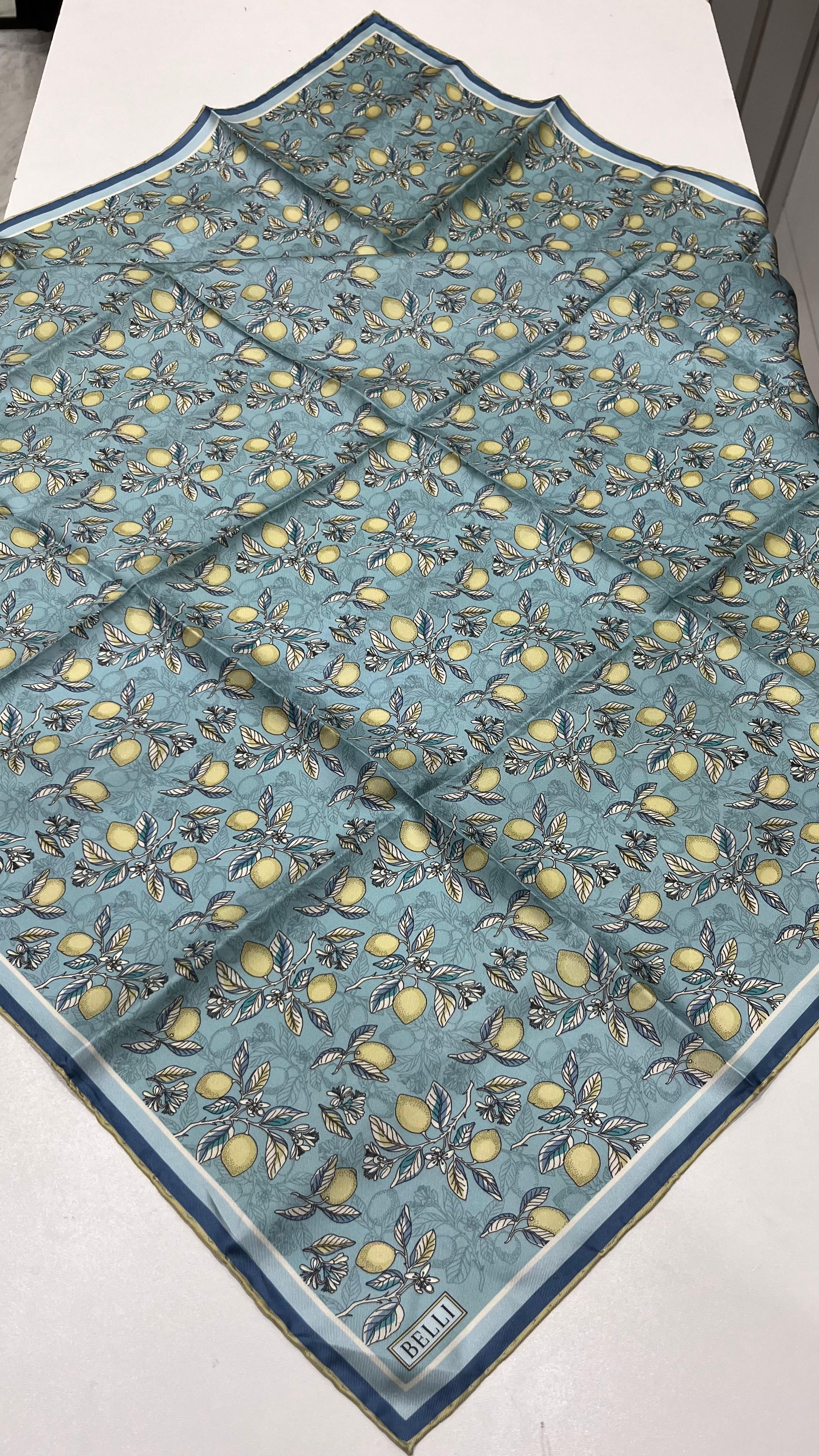 BELLI '25 Kış Sezonu Twill İpek Eşarp