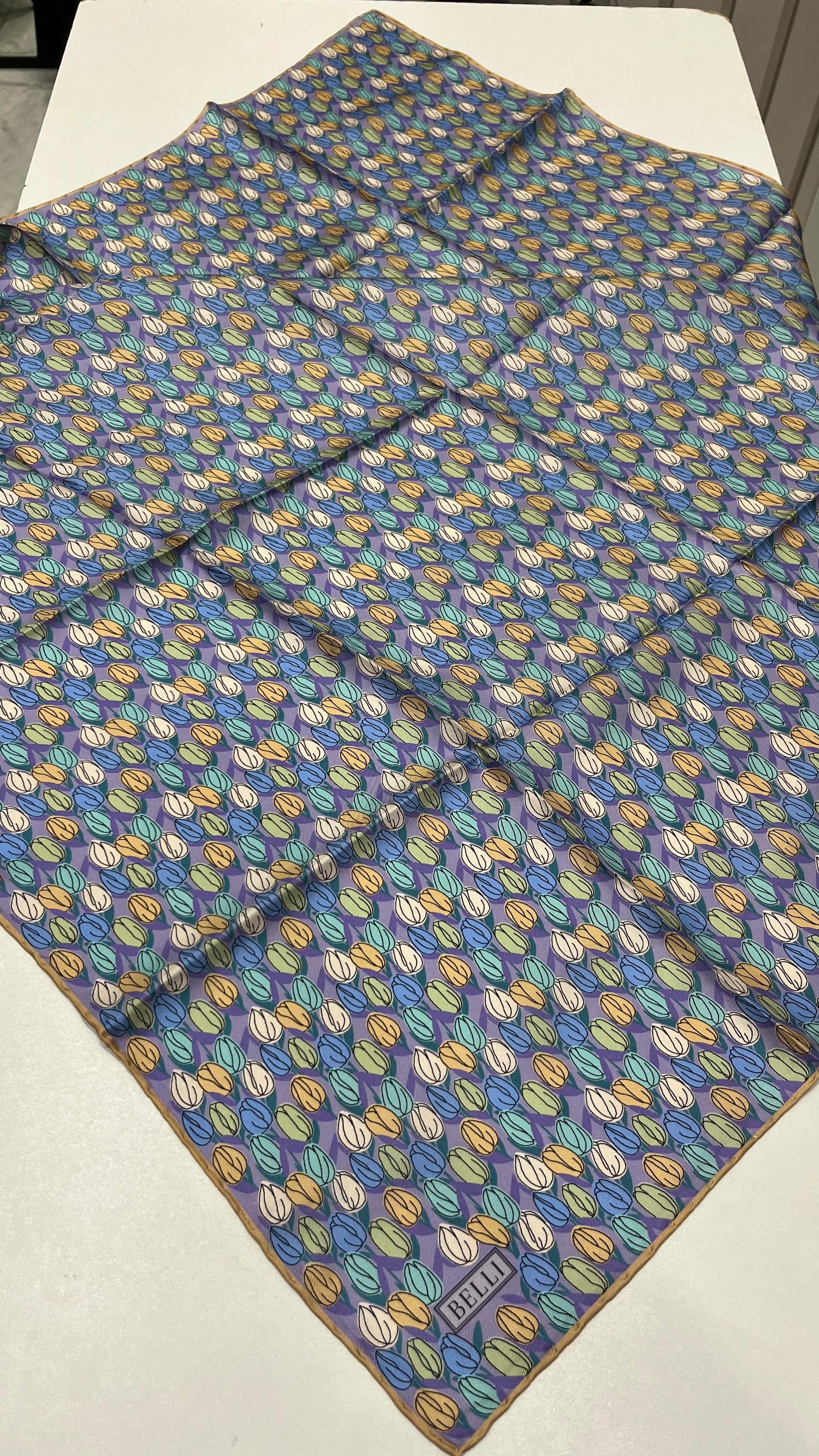 BELLI '25 Kış Sezonu Twill İpek Eşarp