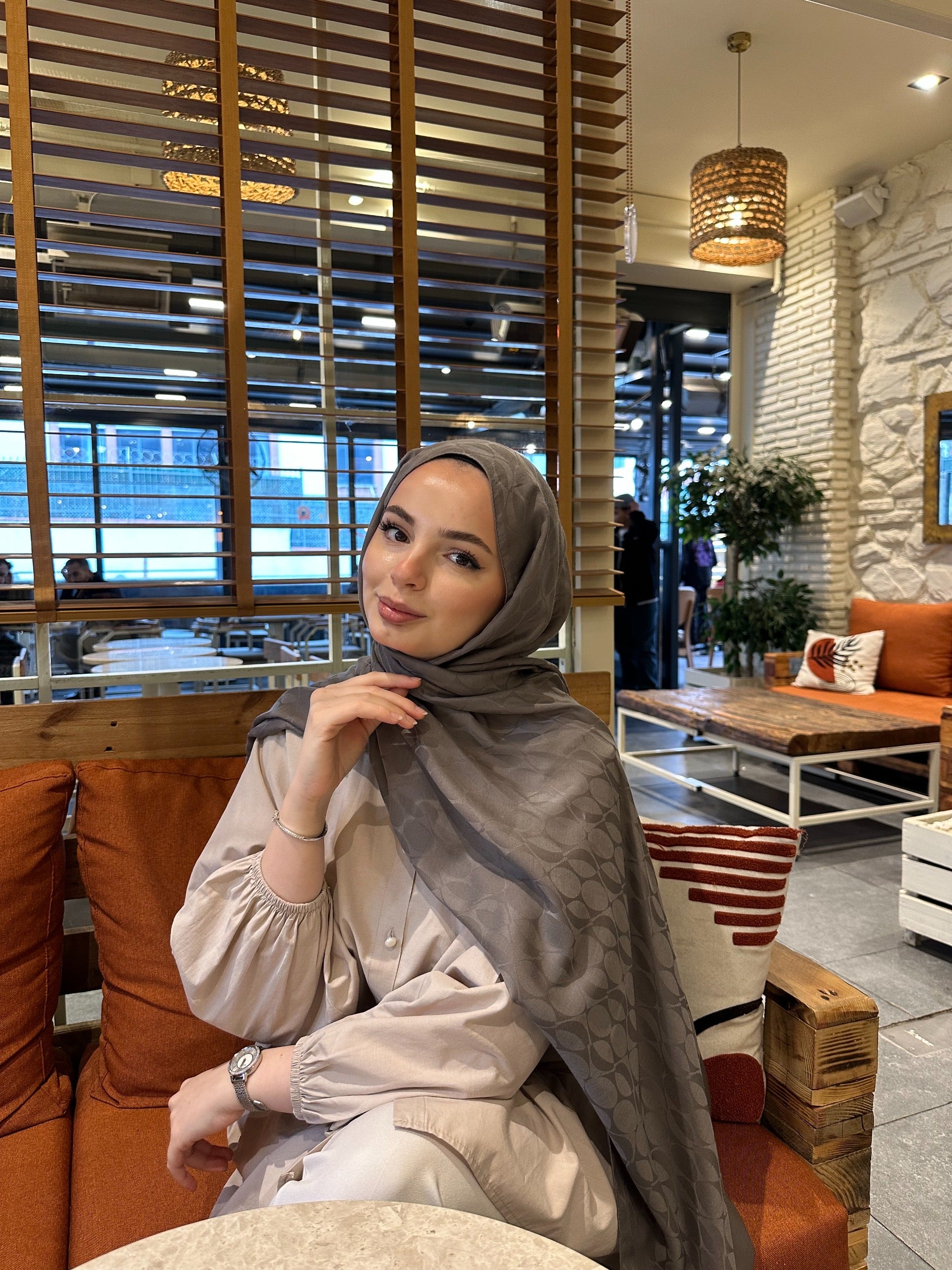 Belli Fresh Jakar Soft Şal Vizon