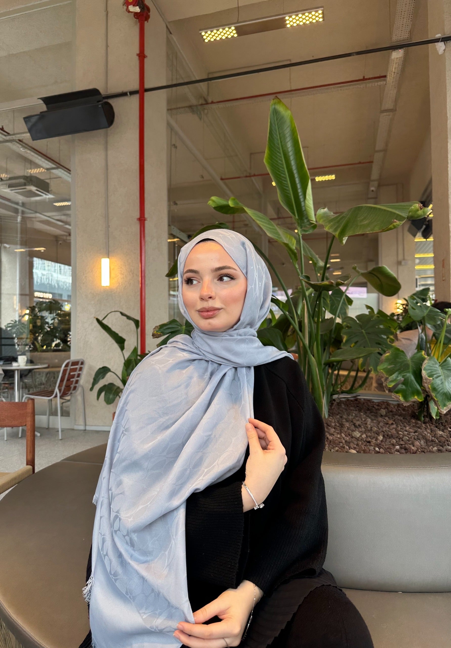 Belli Fresh Jakar Soft Şal Gri