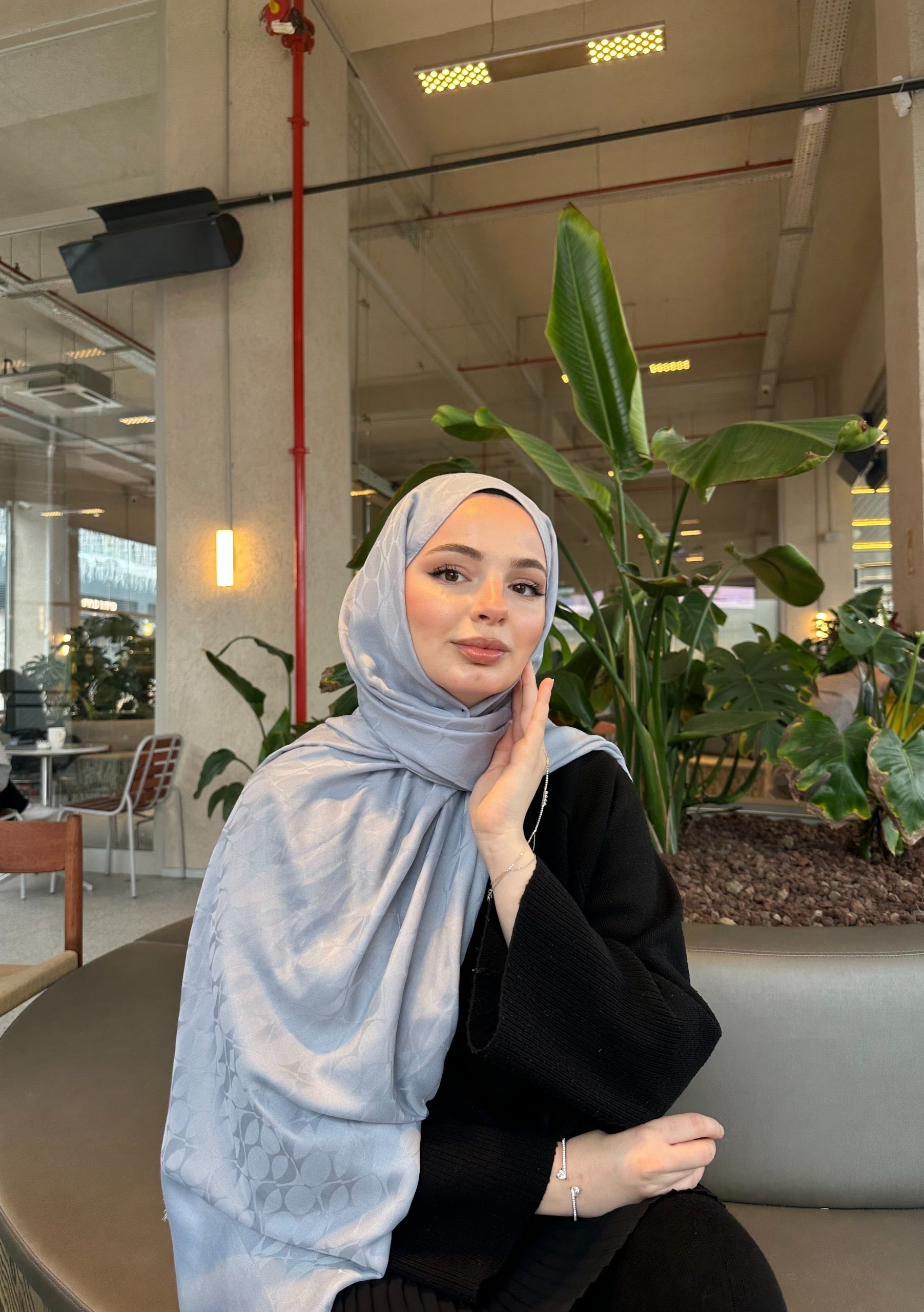 Belli Fresh Jakar Soft Şal Gri