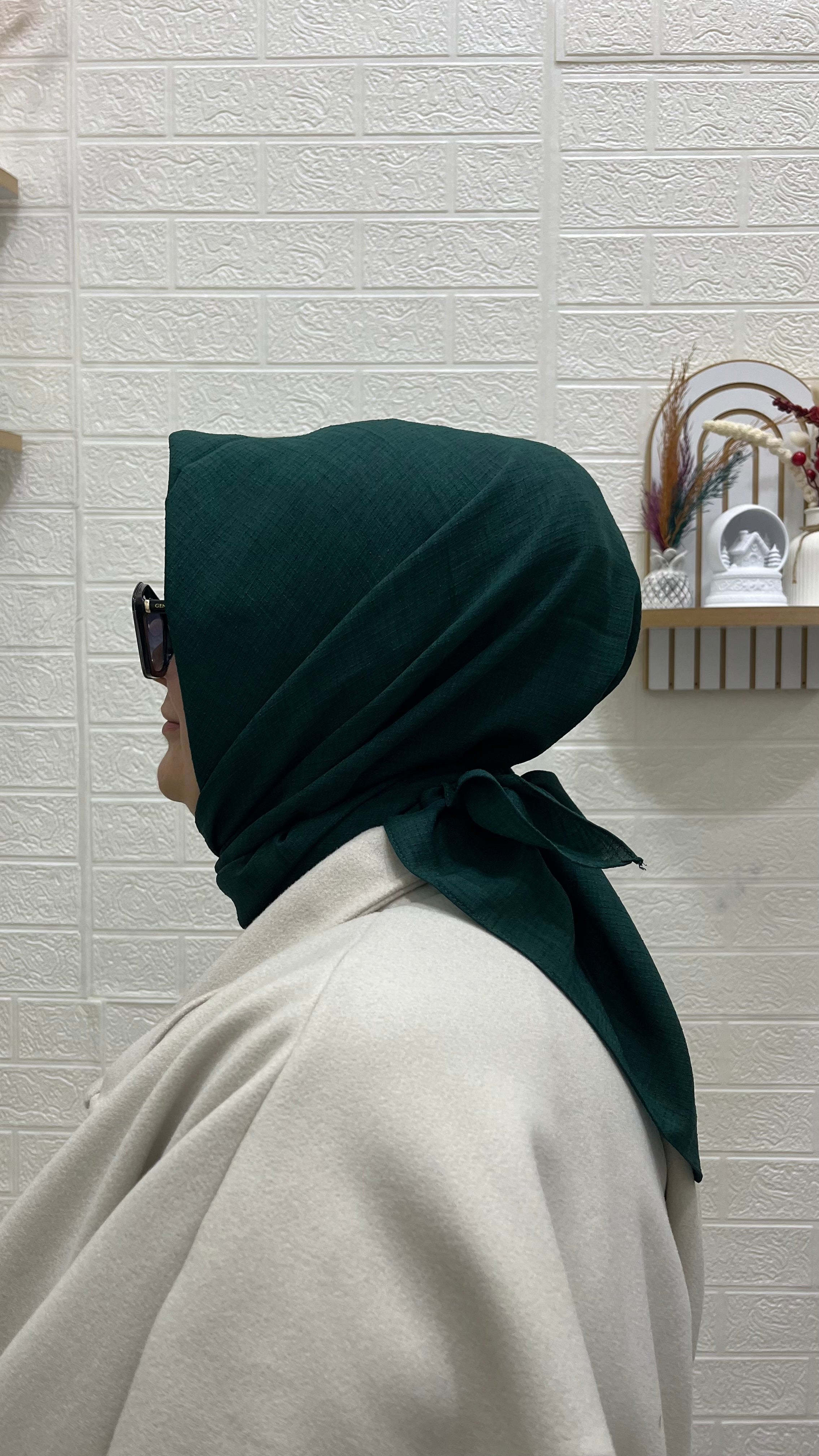 Tela Eşarp Zümrüt