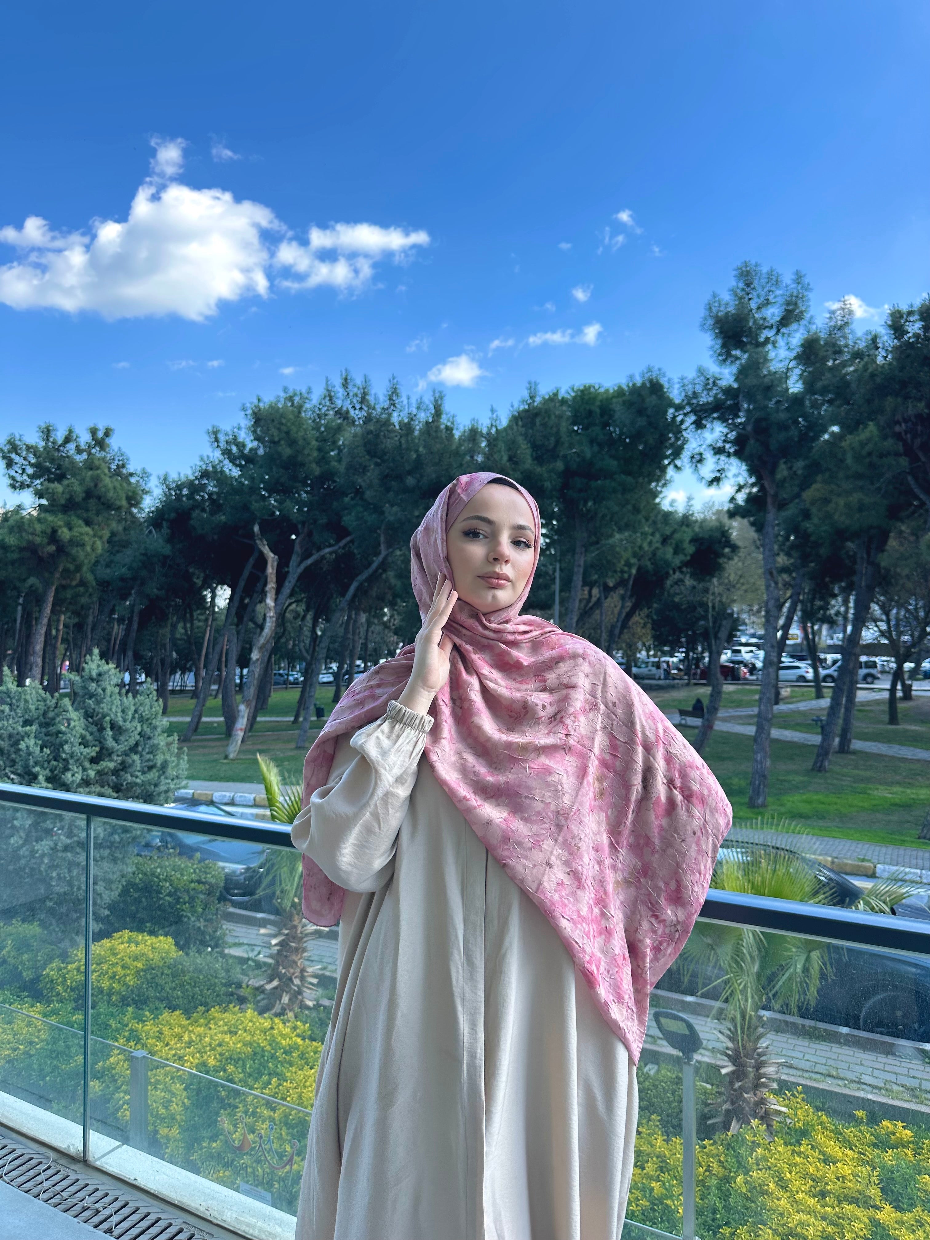 Petunya Soft Kraş Şal Pembe