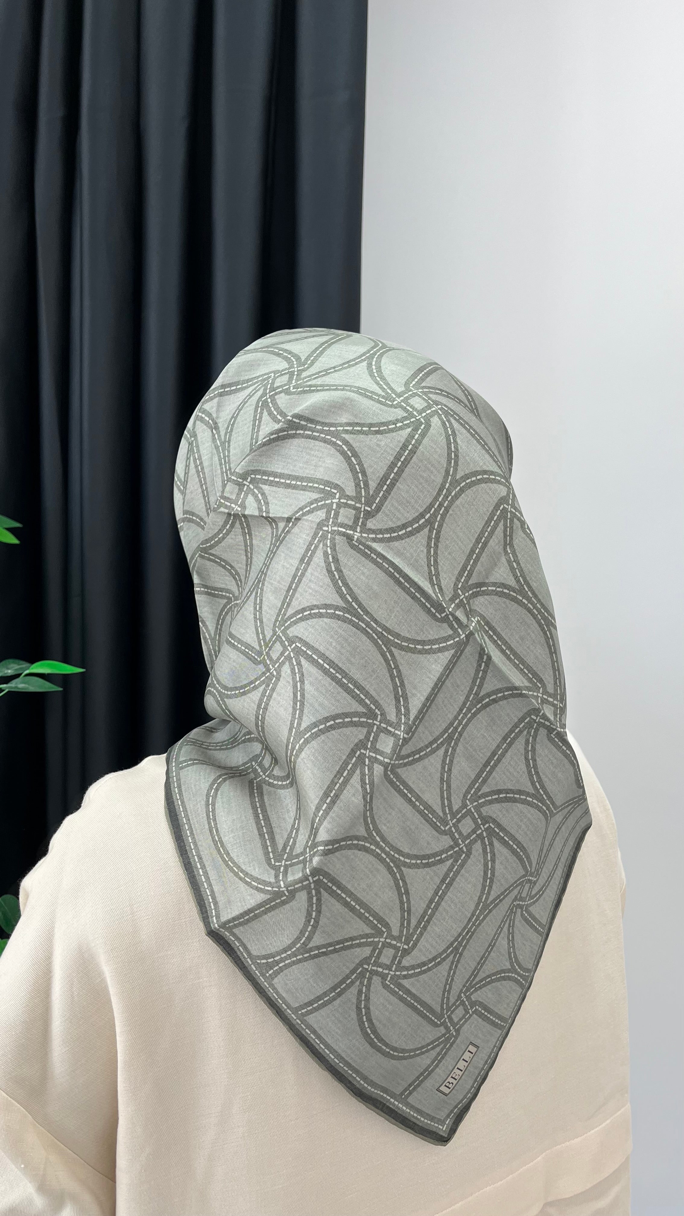 BELLI '25 Kış Sezonu Twill İpek Eşarp