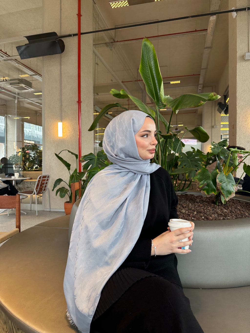 Belli Fresh Jakar Soft Şal Gri