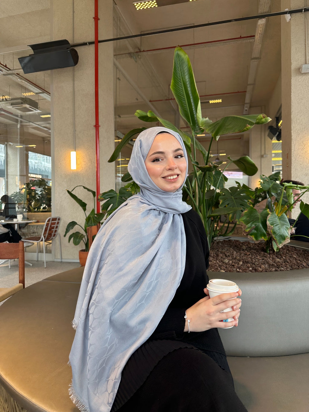 Belli Fresh Jakar Soft Şal Gri