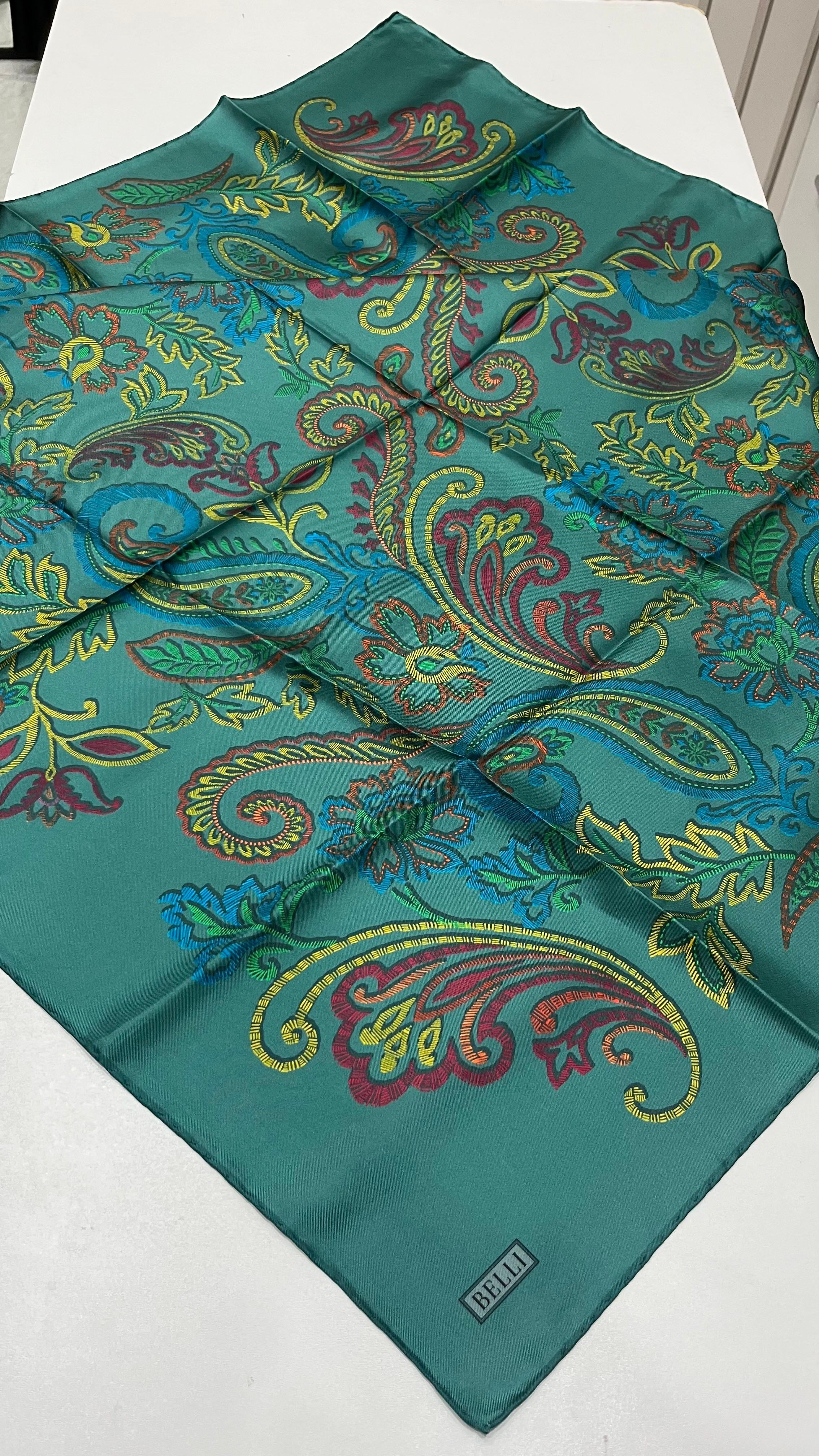 BELLI '25 Kış Sezonu Twill İpek Eşarp