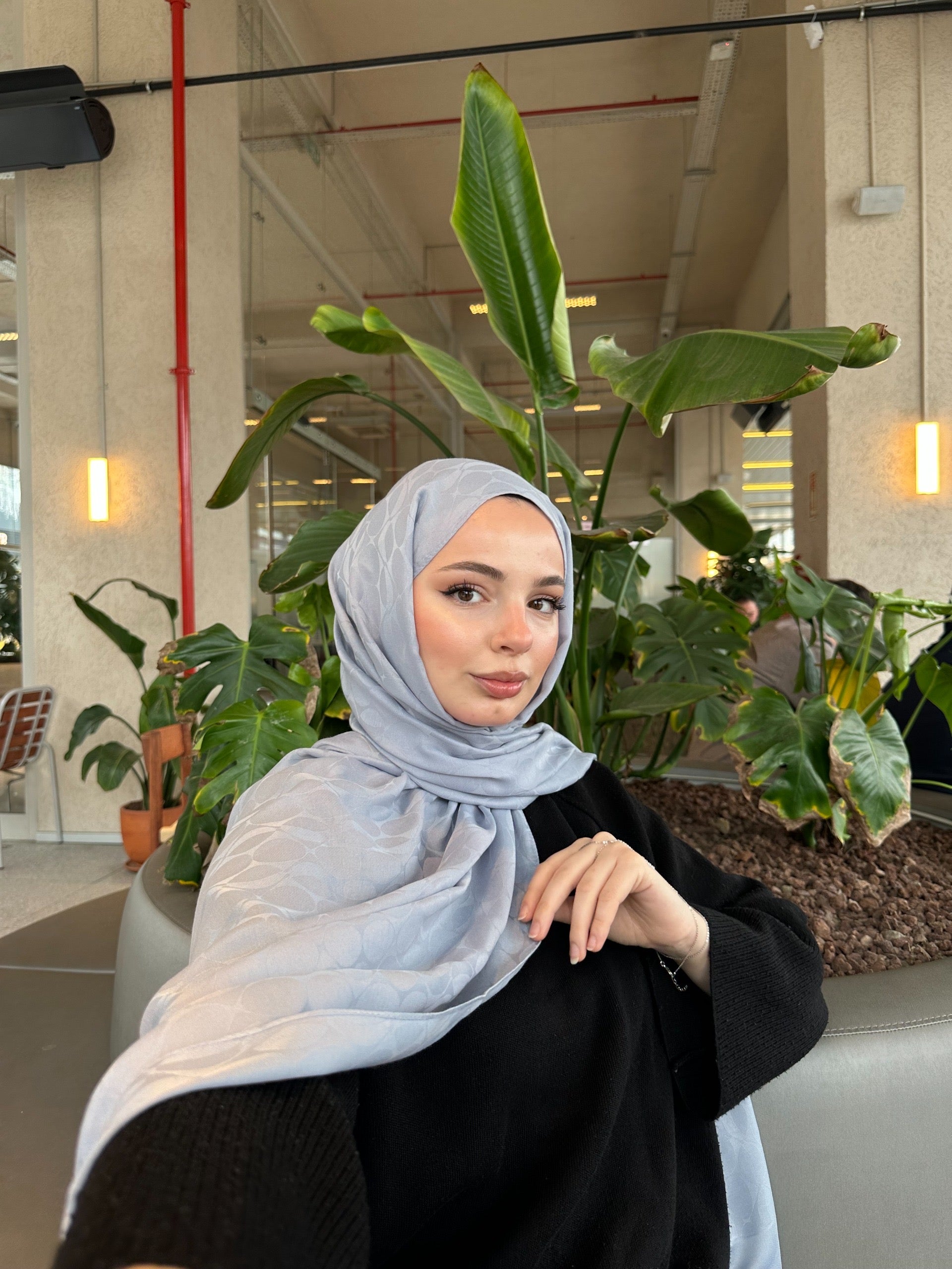 Belli Fresh Jakar Soft Şal Gri