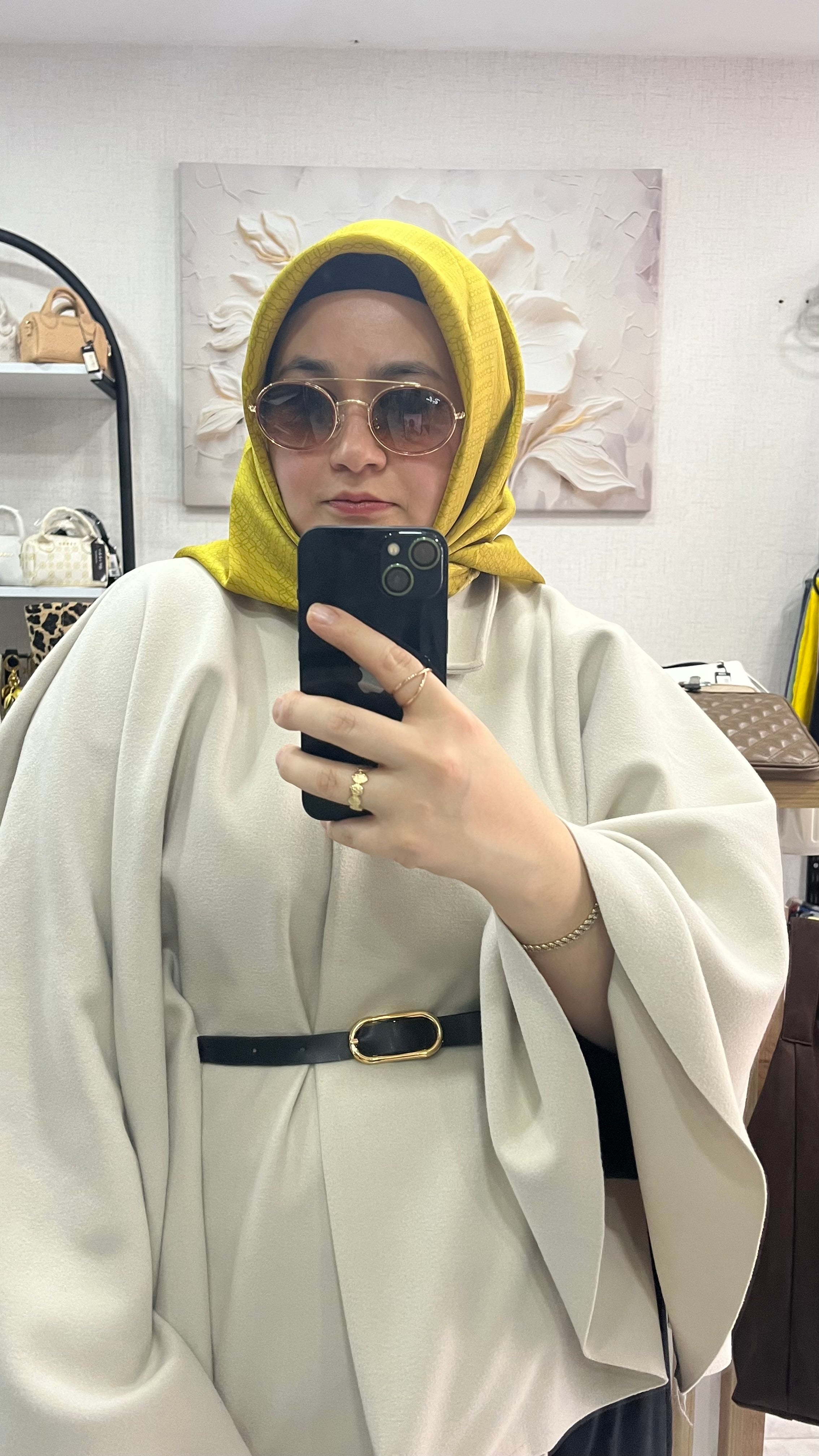 Belli 2025 Yaz Sezonu Twill İpek Eşarp Asit