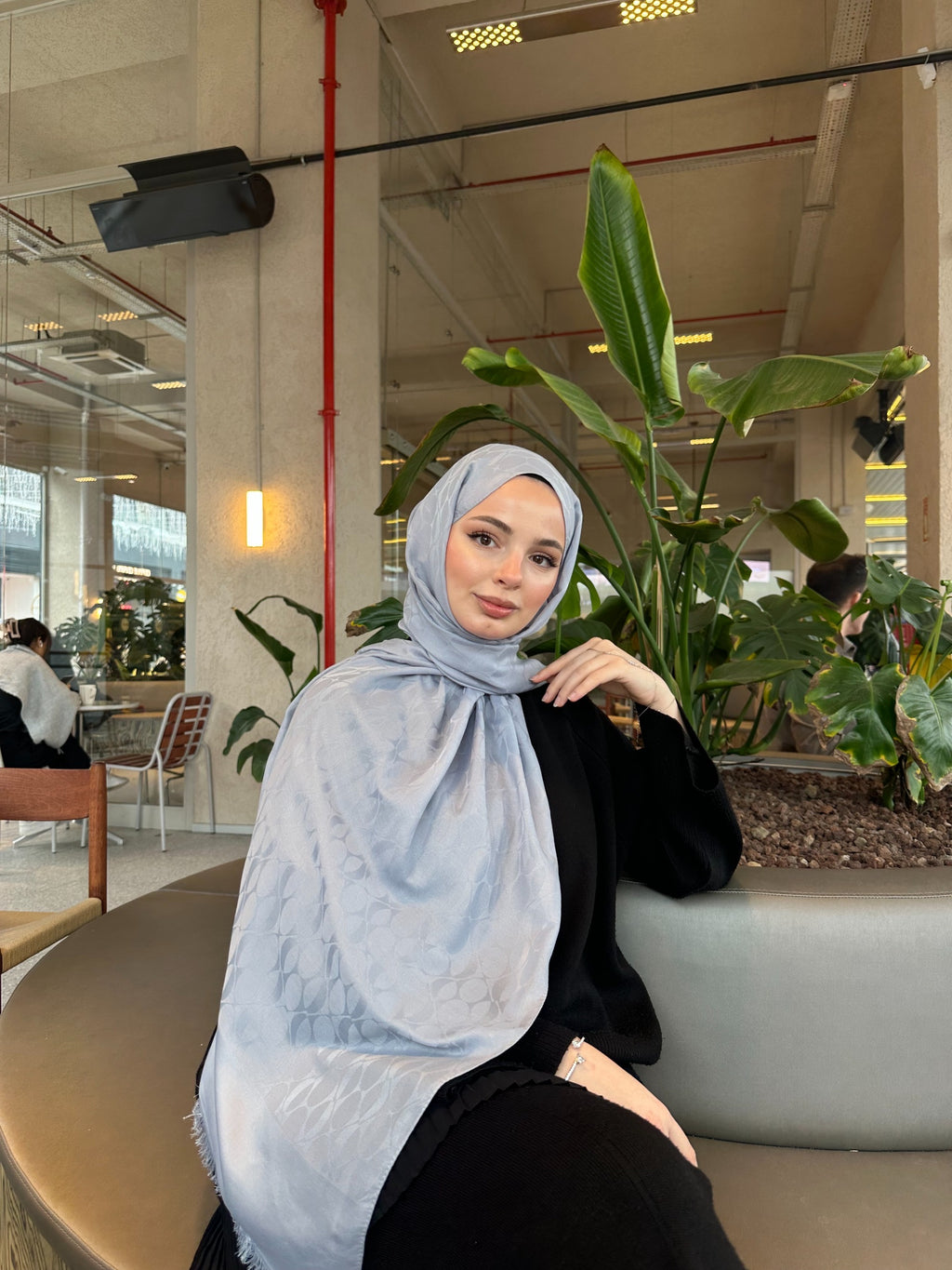 Belli Fresh Jakar Soft Şal Gri