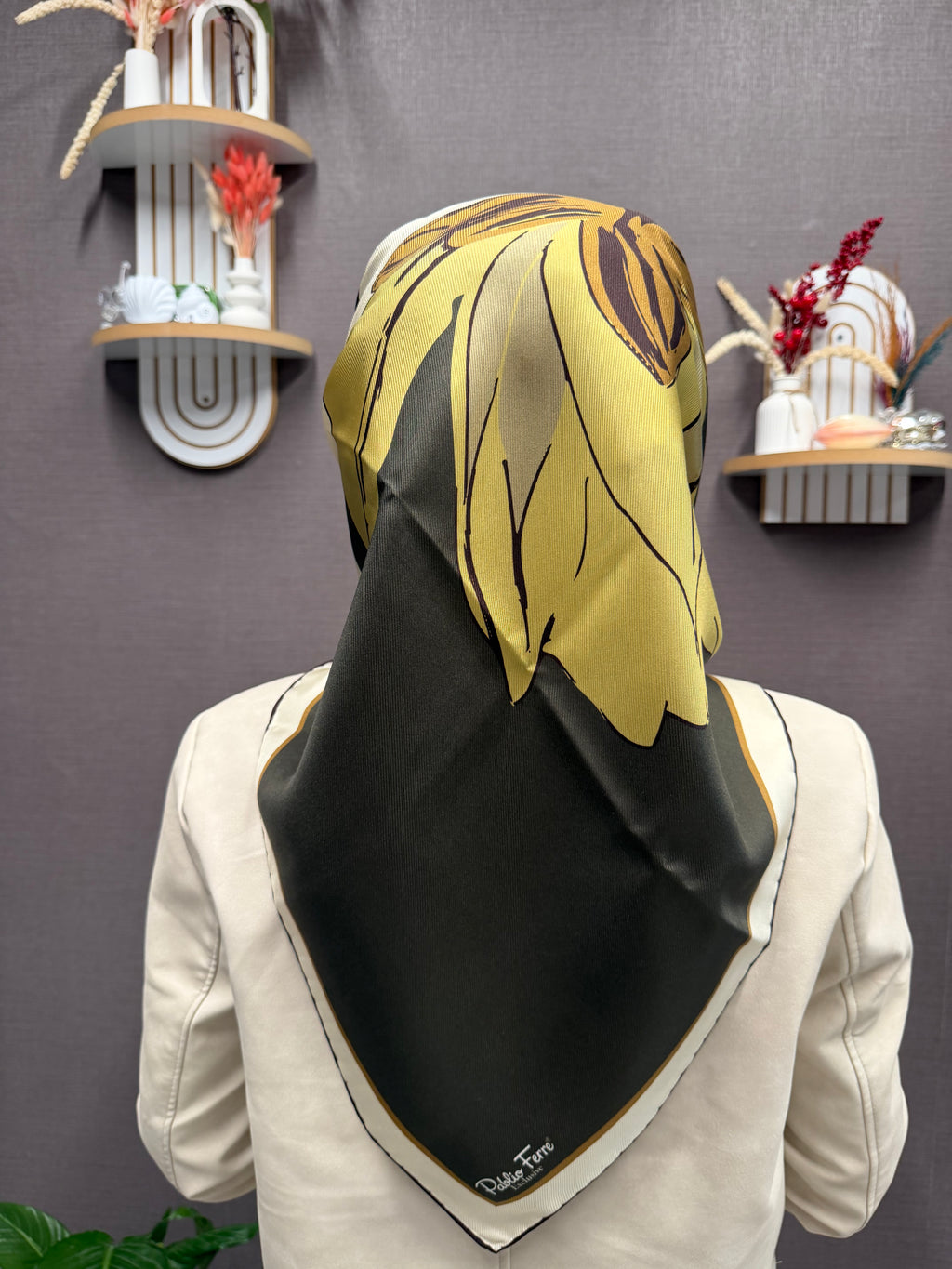 Pablio Ferre'27 Kış Exclusive Twill İpek Yeşil