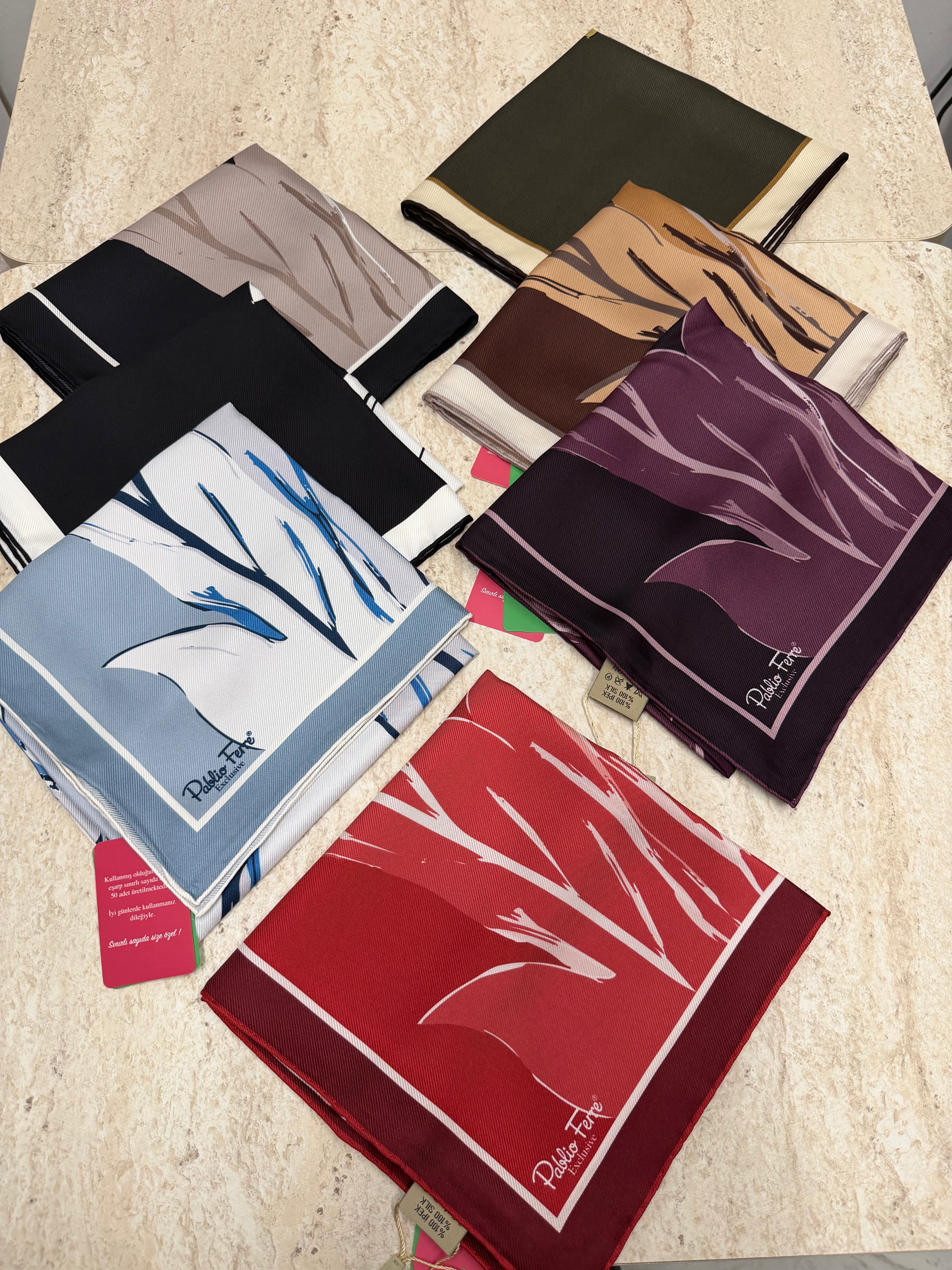 Pablio Ferre'27 Kış Exclusive Twill İpek Yeşil