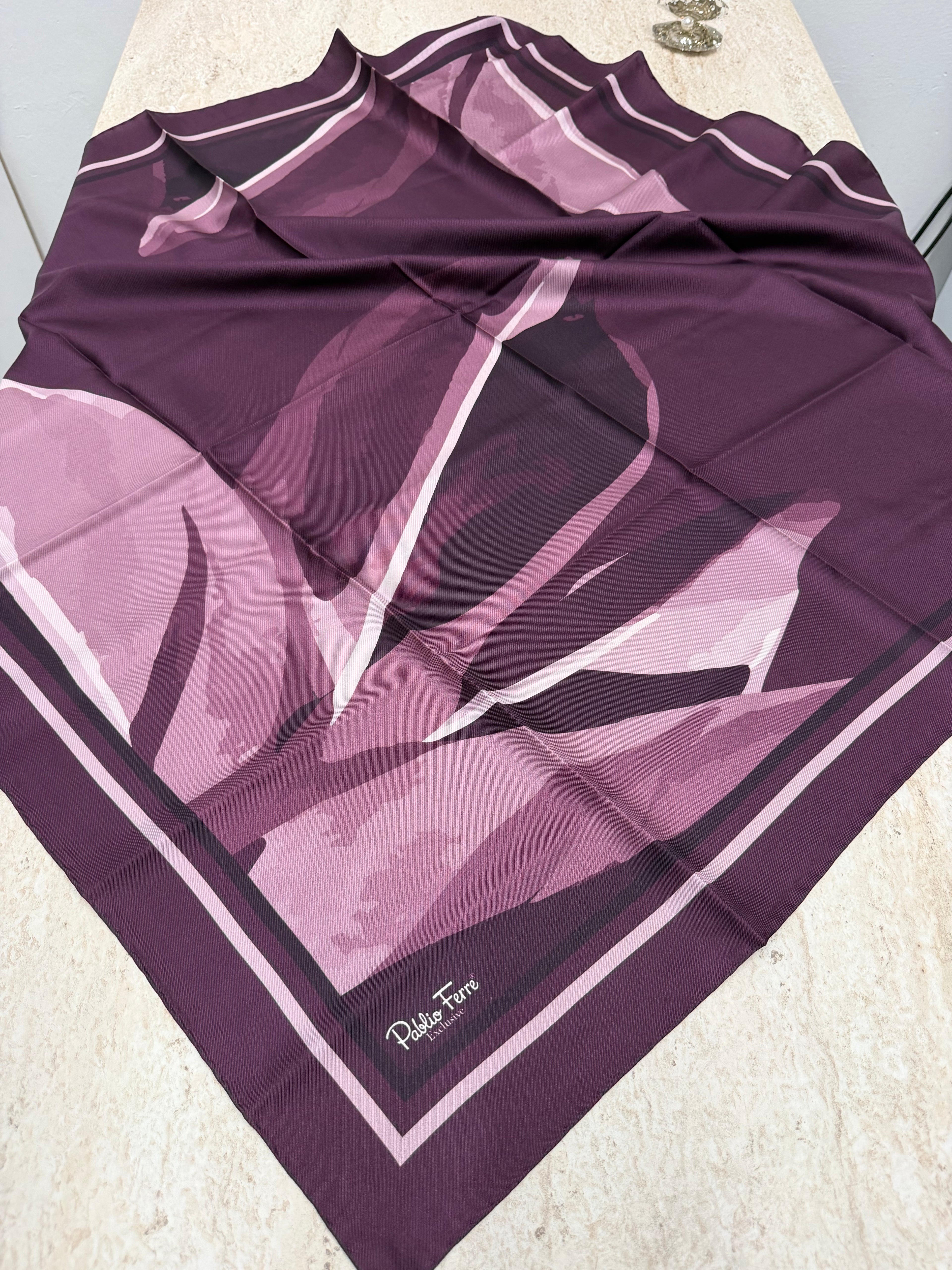Pablio Ferre'27 Kış Exclusive Twill İpek Mürdüm
