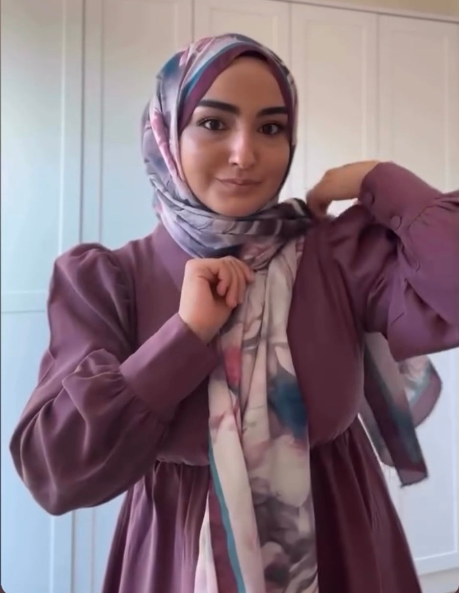 Tablo Desen Soft Şal
