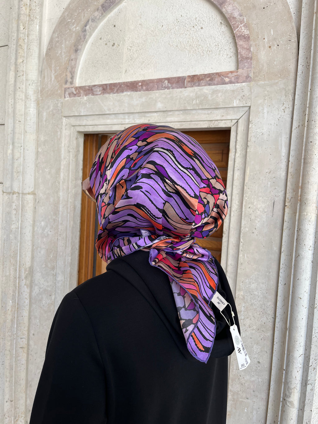 Armine 2025 Yaz Sezonu Saf İpek Eşarp